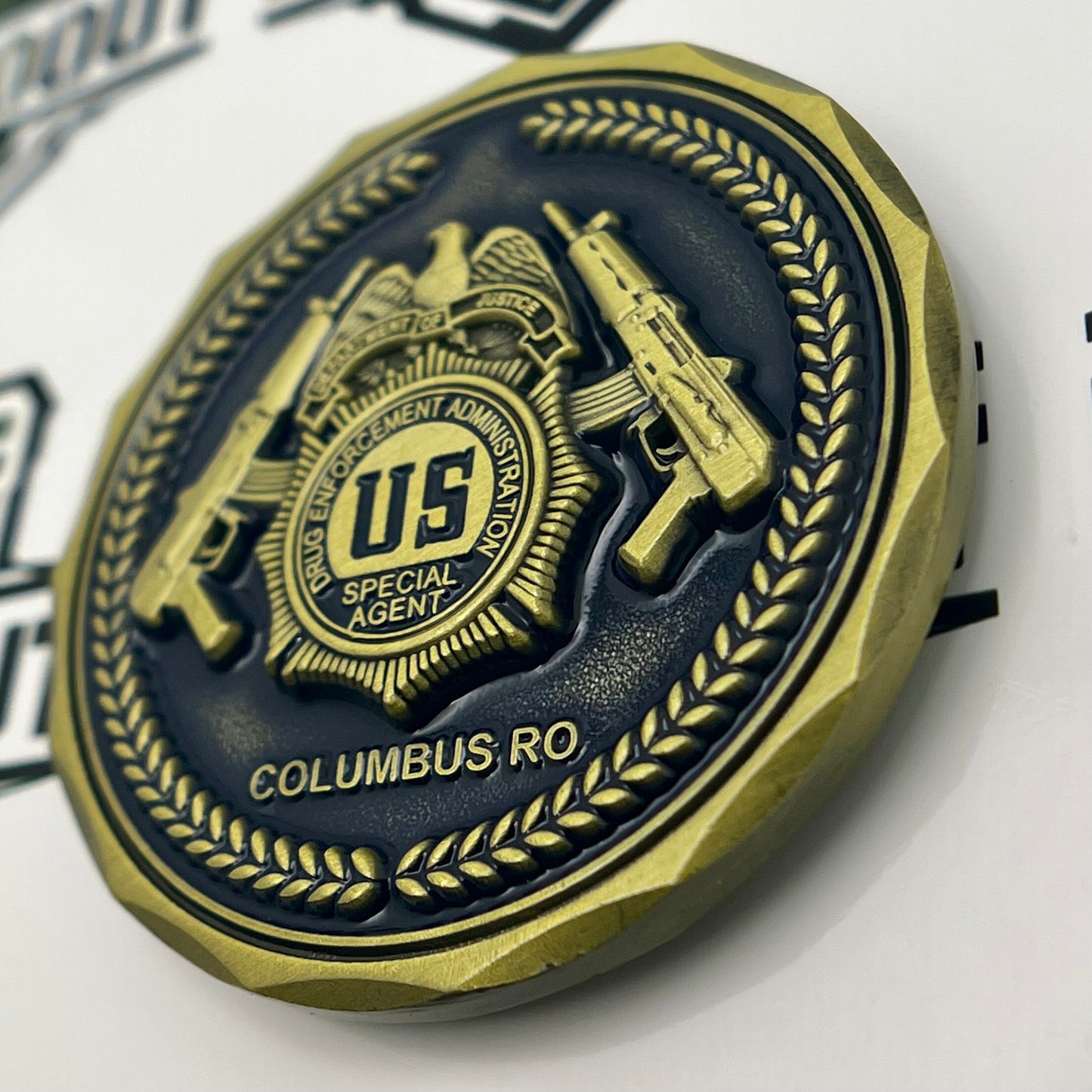 Drug Enforcement Administration (DEA), Atlanta Field Division, Columbus Resident Office, Challenge Coin