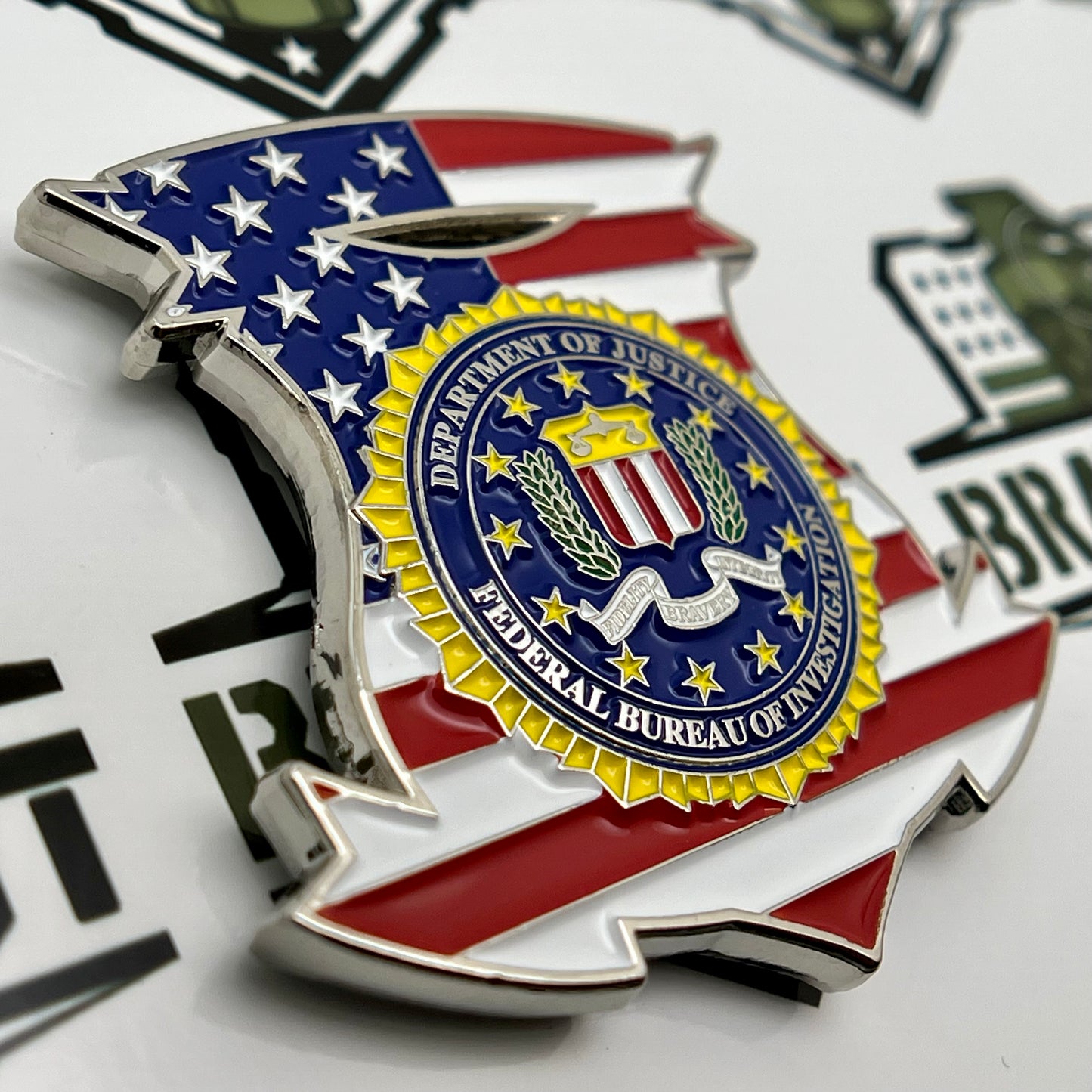 Federal Bureau of Investigation (FBI), Atlanta Field Office, Safe Streets Gang Task Force (SSGTF) Challenge Coin