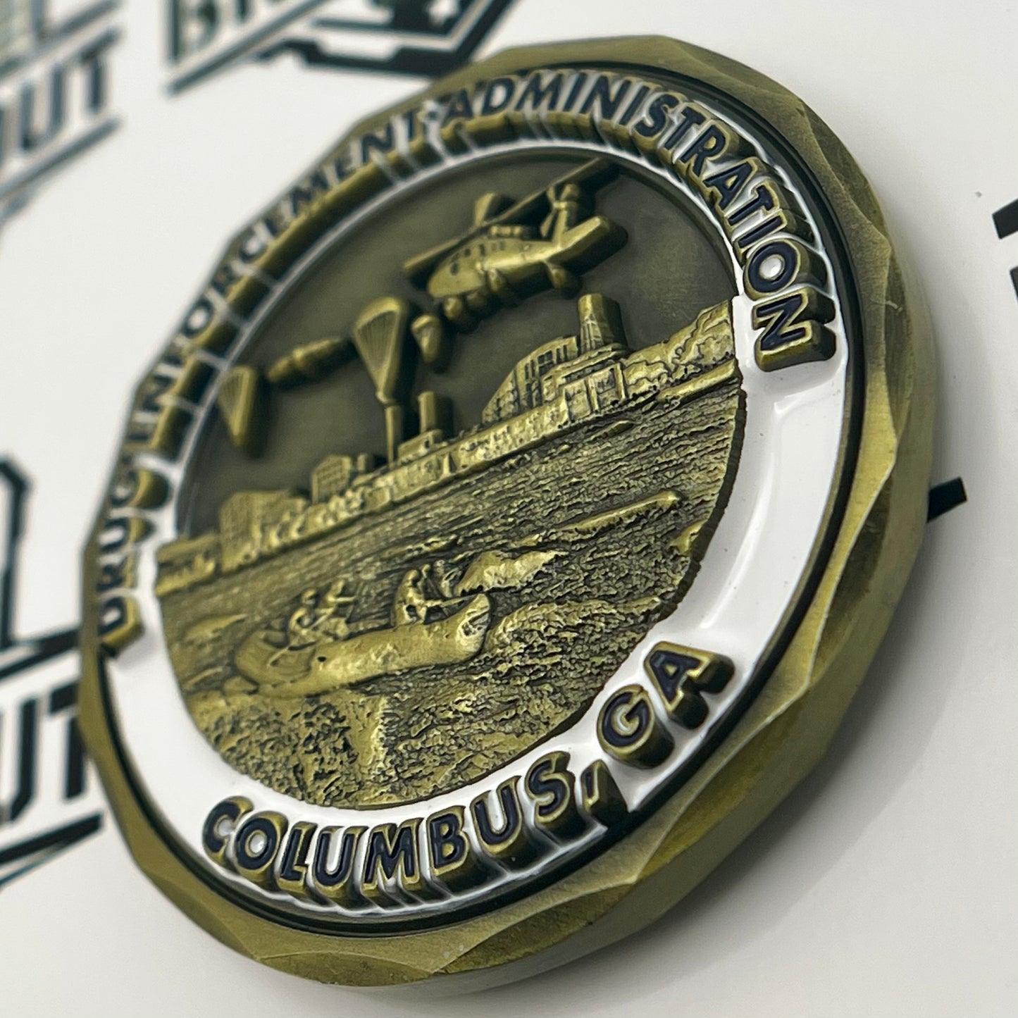 Drug Enforcement Administration (DEA), Atlanta Field Division, Columbus Resident Office, Challenge Coin