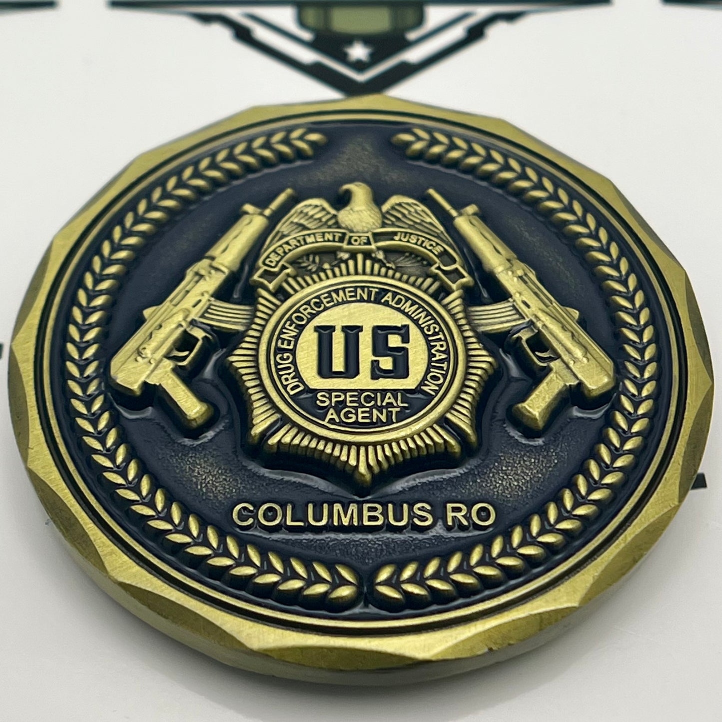 Drug Enforcement Administration (DEA), Atlanta Field Division, Columbus Resident Office, Challenge Coin
