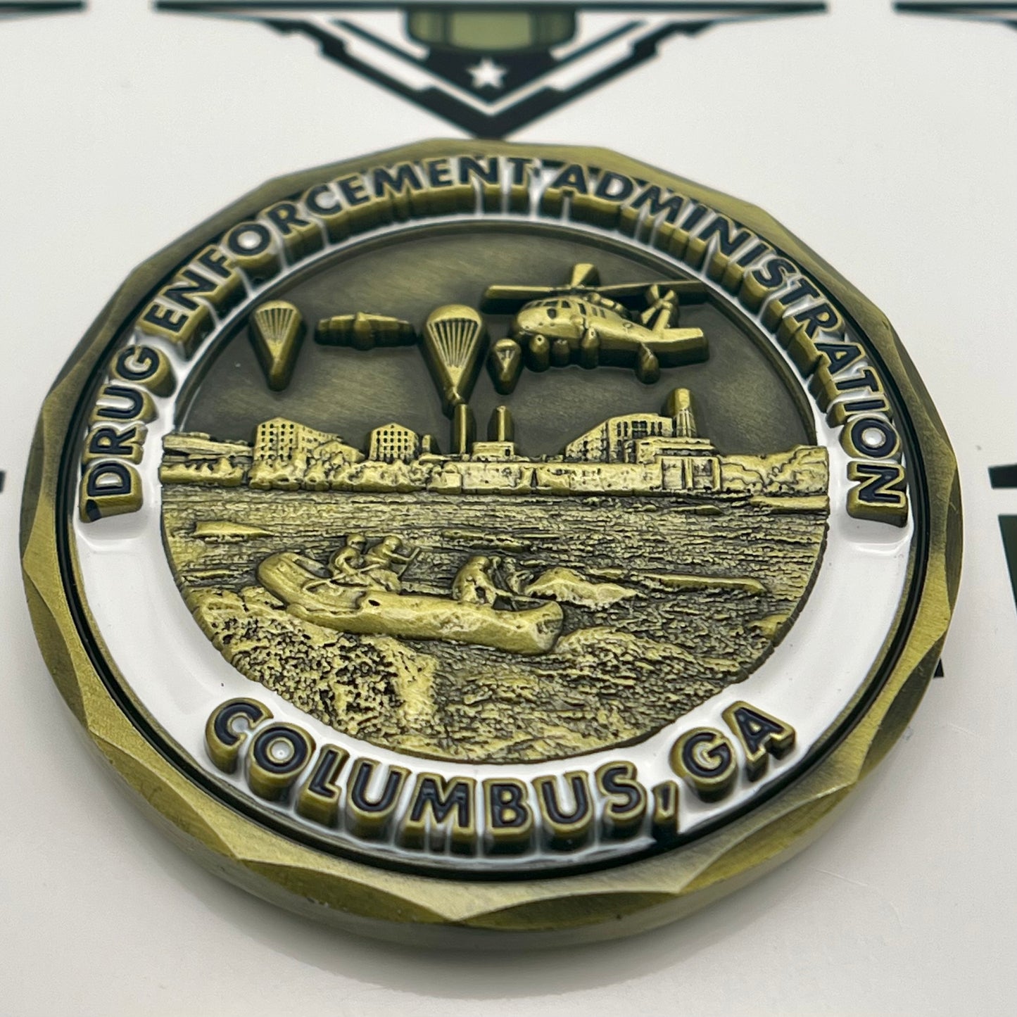 Drug Enforcement Administration (DEA), Atlanta Field Division, Columbus Resident Office, Challenge Coin
