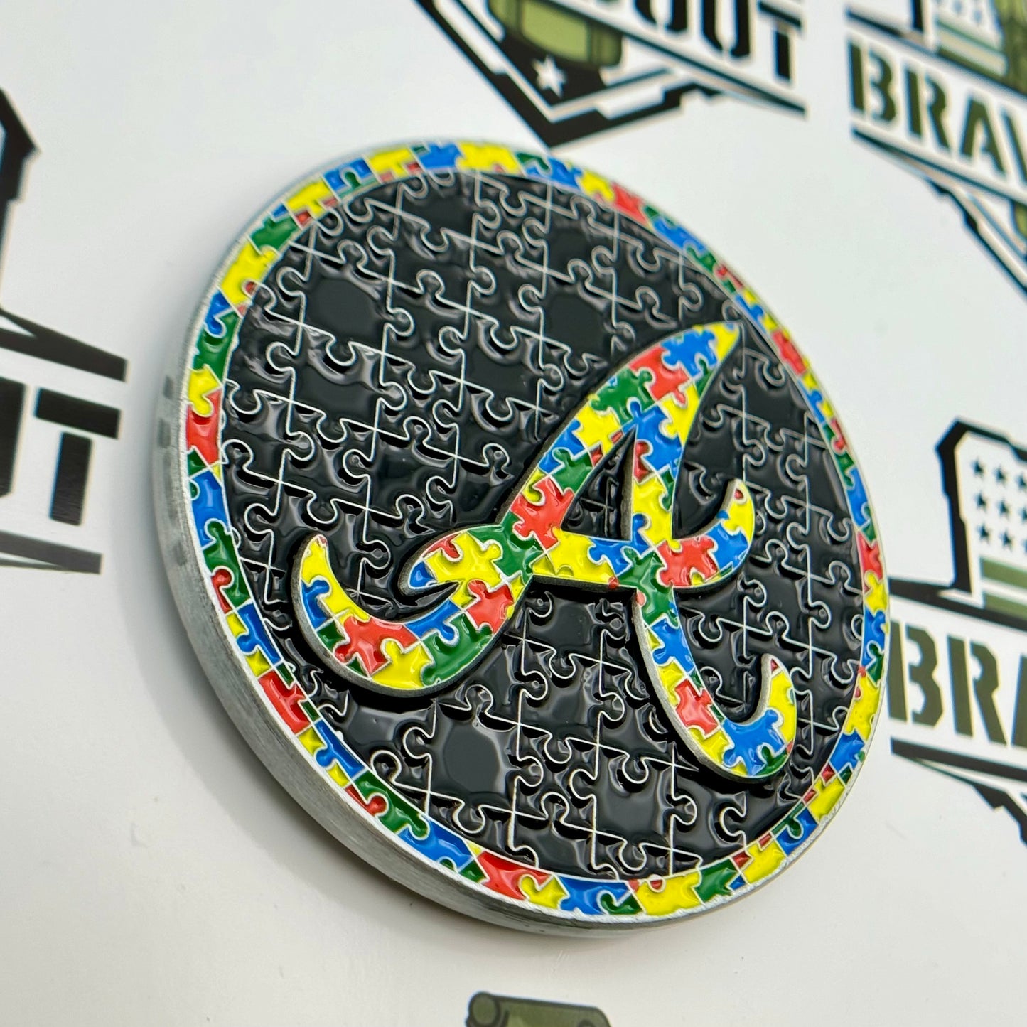 DEA Atlanta Autism Awareness Challenge Coin