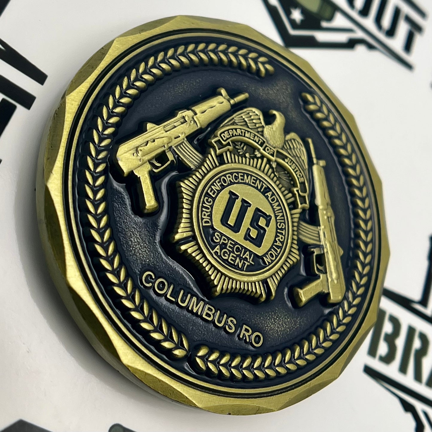 Drug Enforcement Administration (DEA), Atlanta Field Division, Columbus Resident Office, Challenge Coin