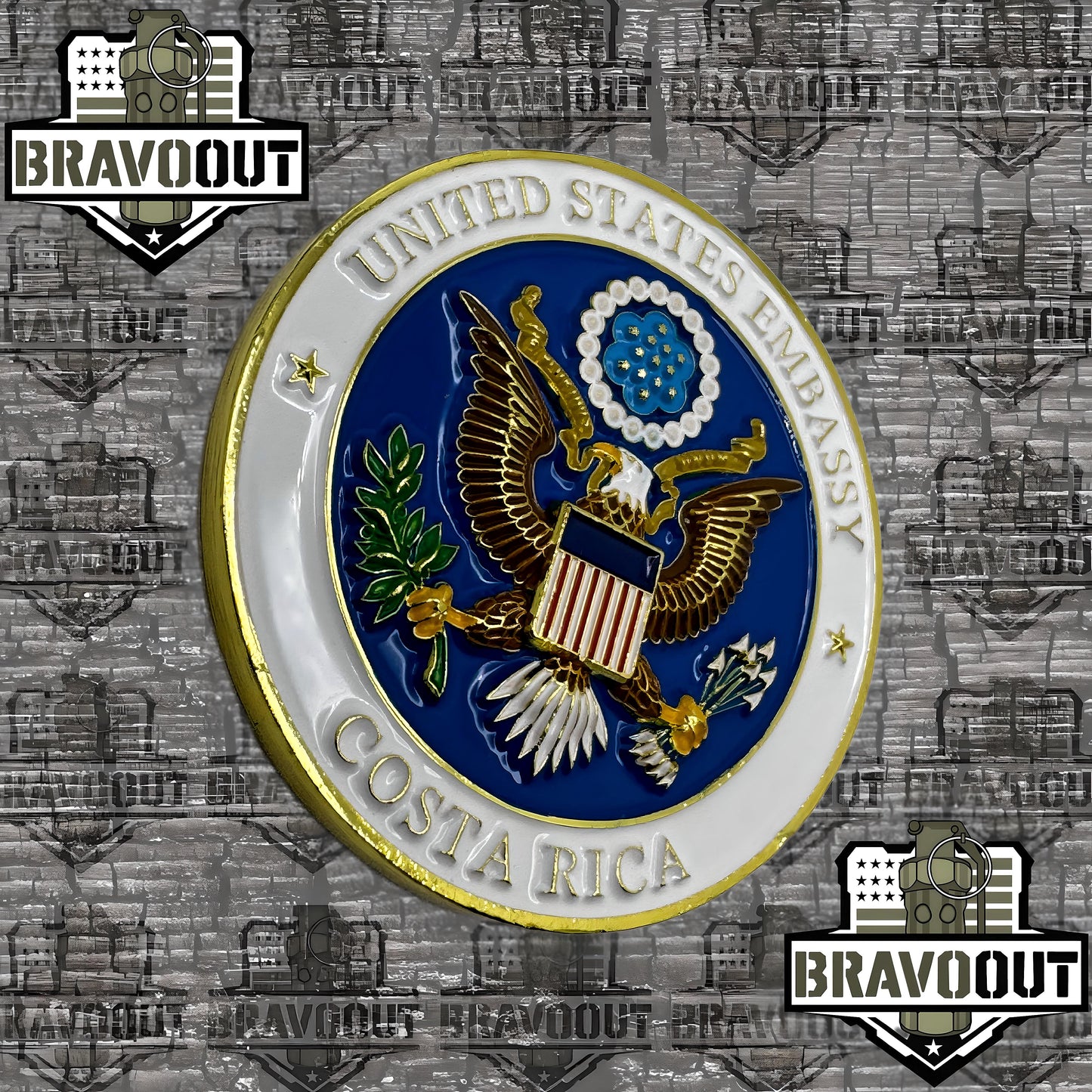 U.S. Embassy Costa Rica Challenge Coin