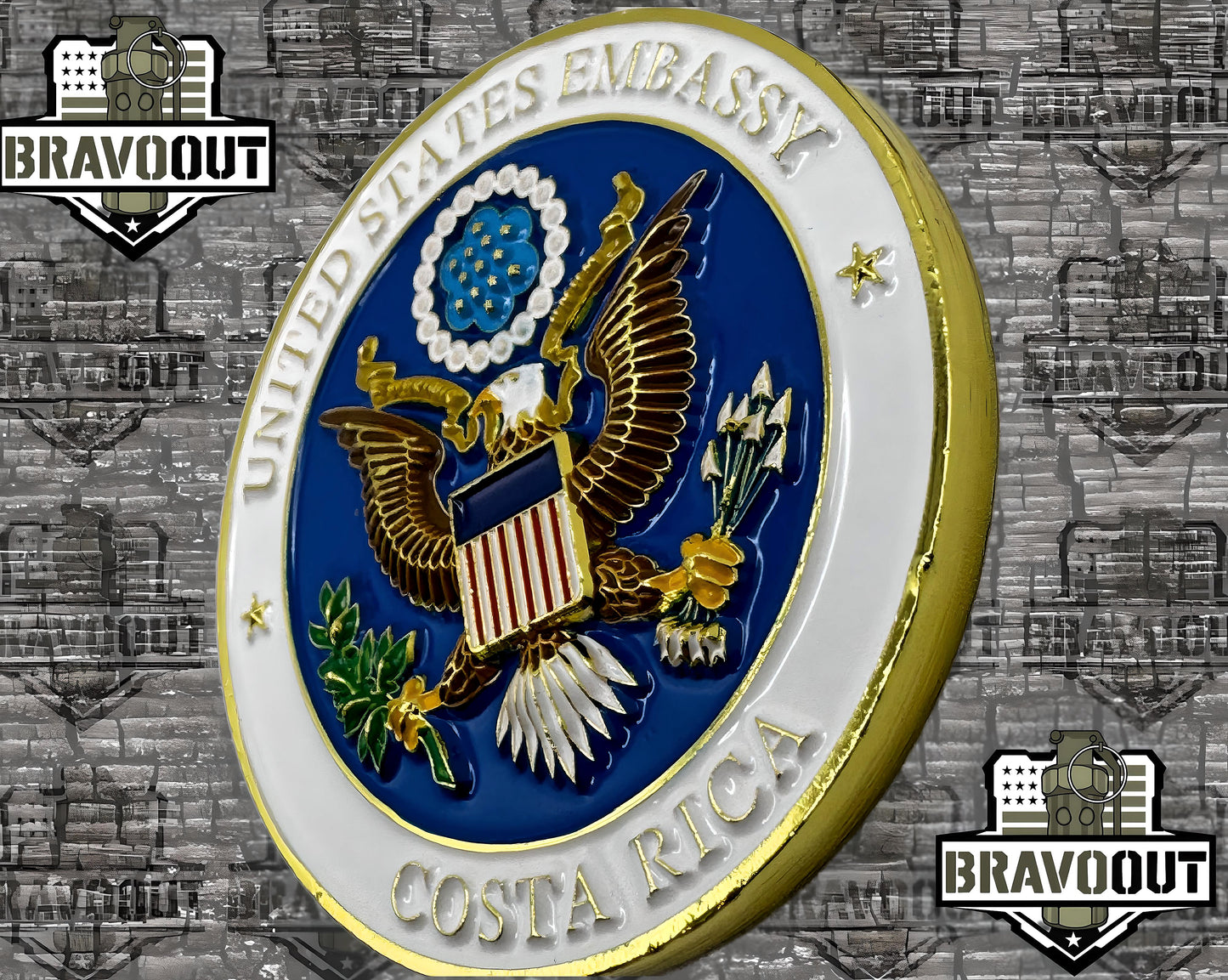 U.S. Embassy Costa Rica Challenge Coin