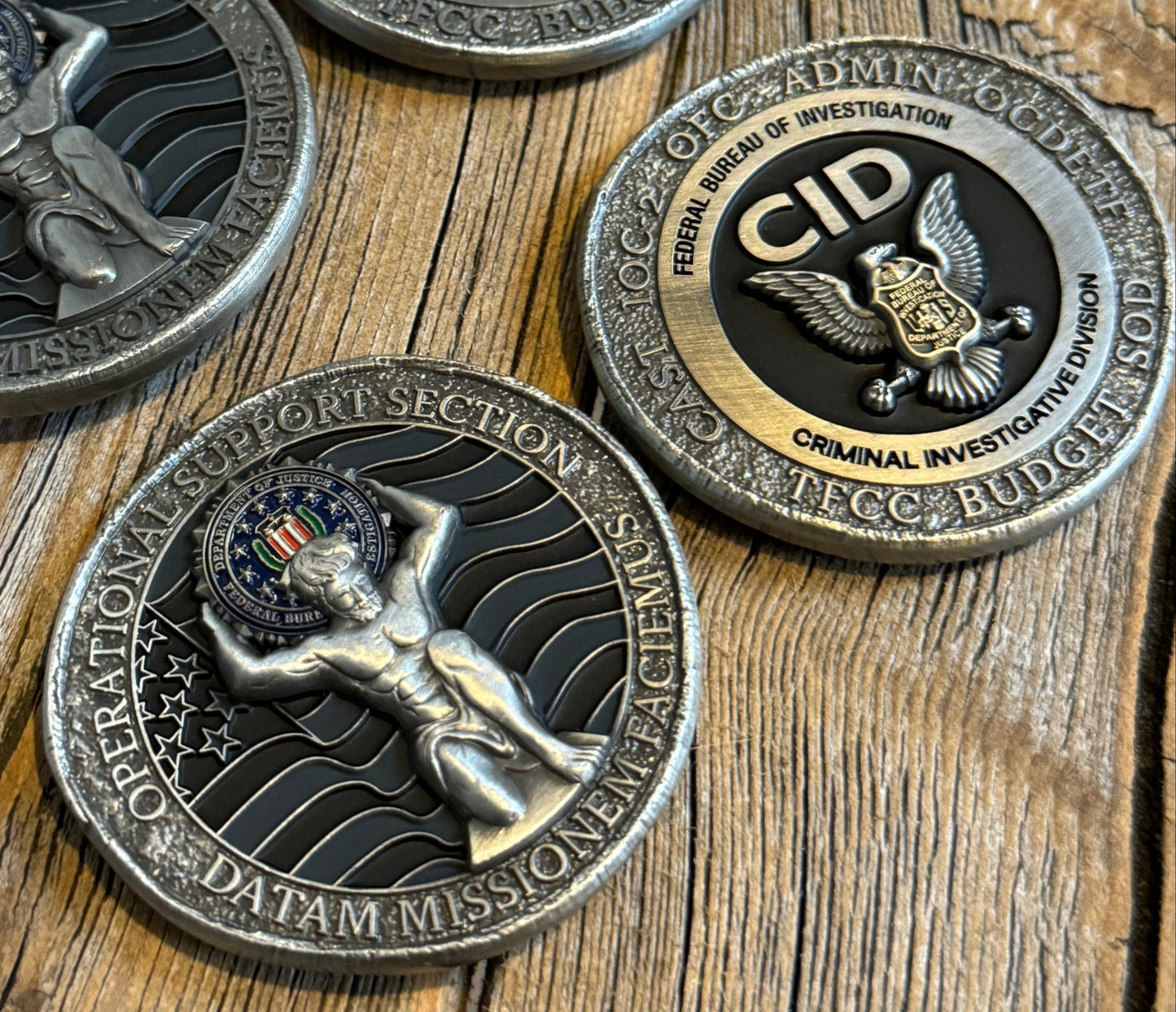 Federal Bureau of Investigation (FBI), Headquarters - Operational Support Section Challenge Coin
