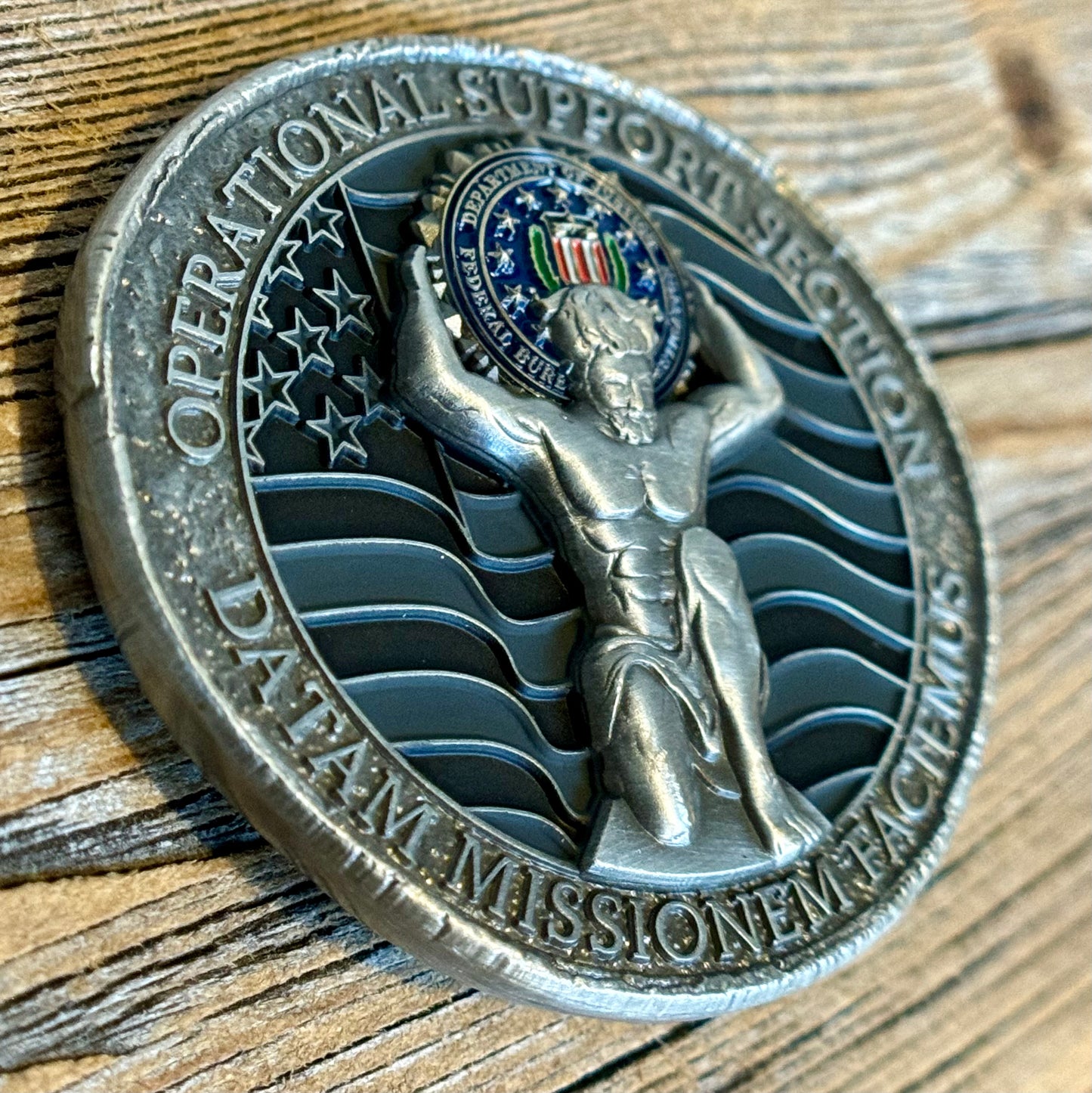 Federal Bureau of Investigation (FBI), Headquarters - Operational Support Section Challenge Coin