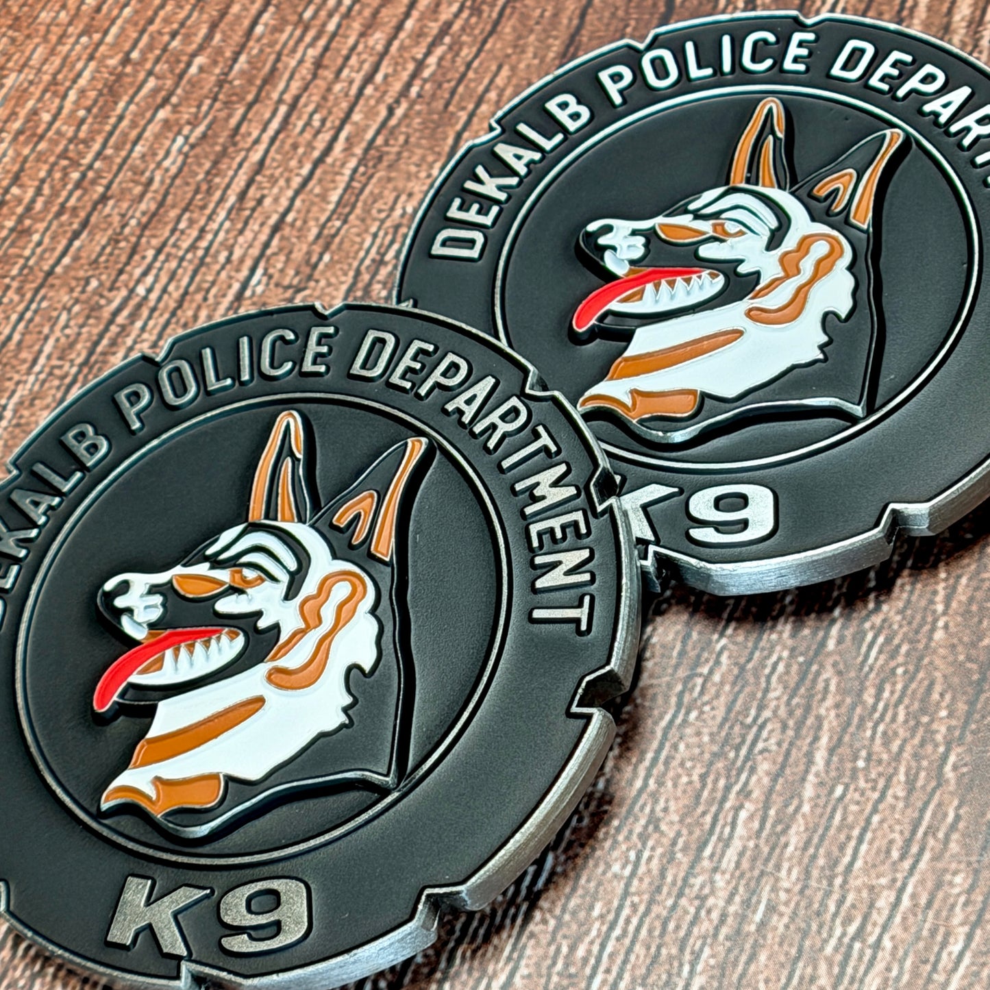 DeKalb County Police Department K-9 Unit Challenge Coin