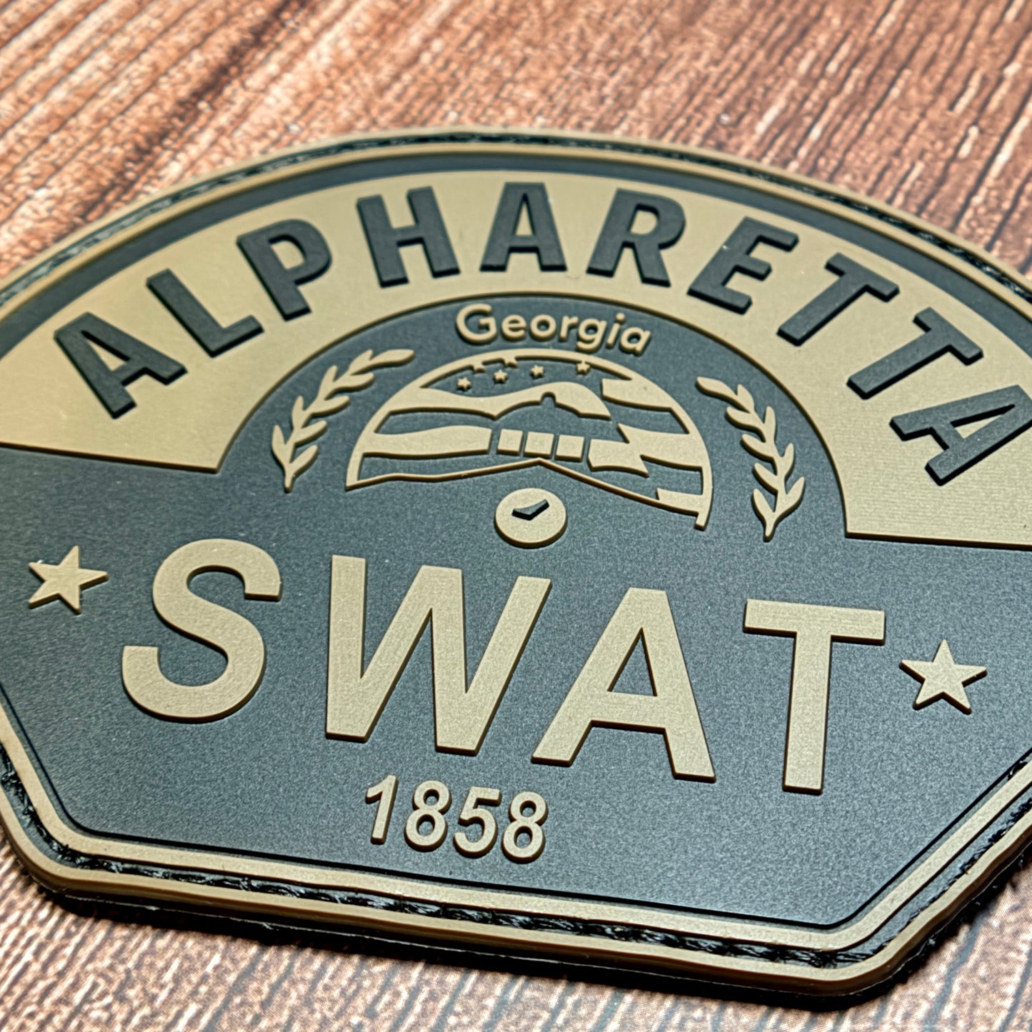 Alpharetta Police Department - SWAT - PVC Patch