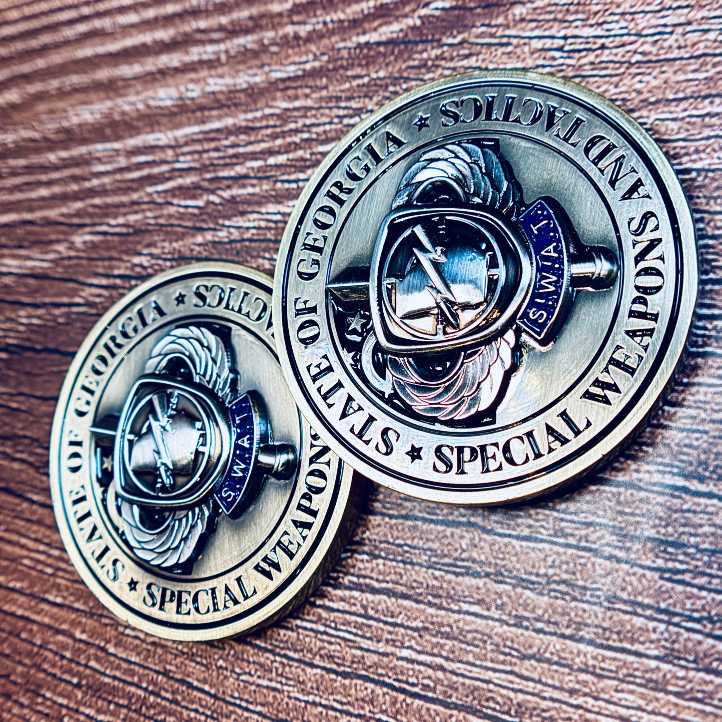 Georgia State Patrol (GSP) - SWAT Team - Medic - Challenge Coin
