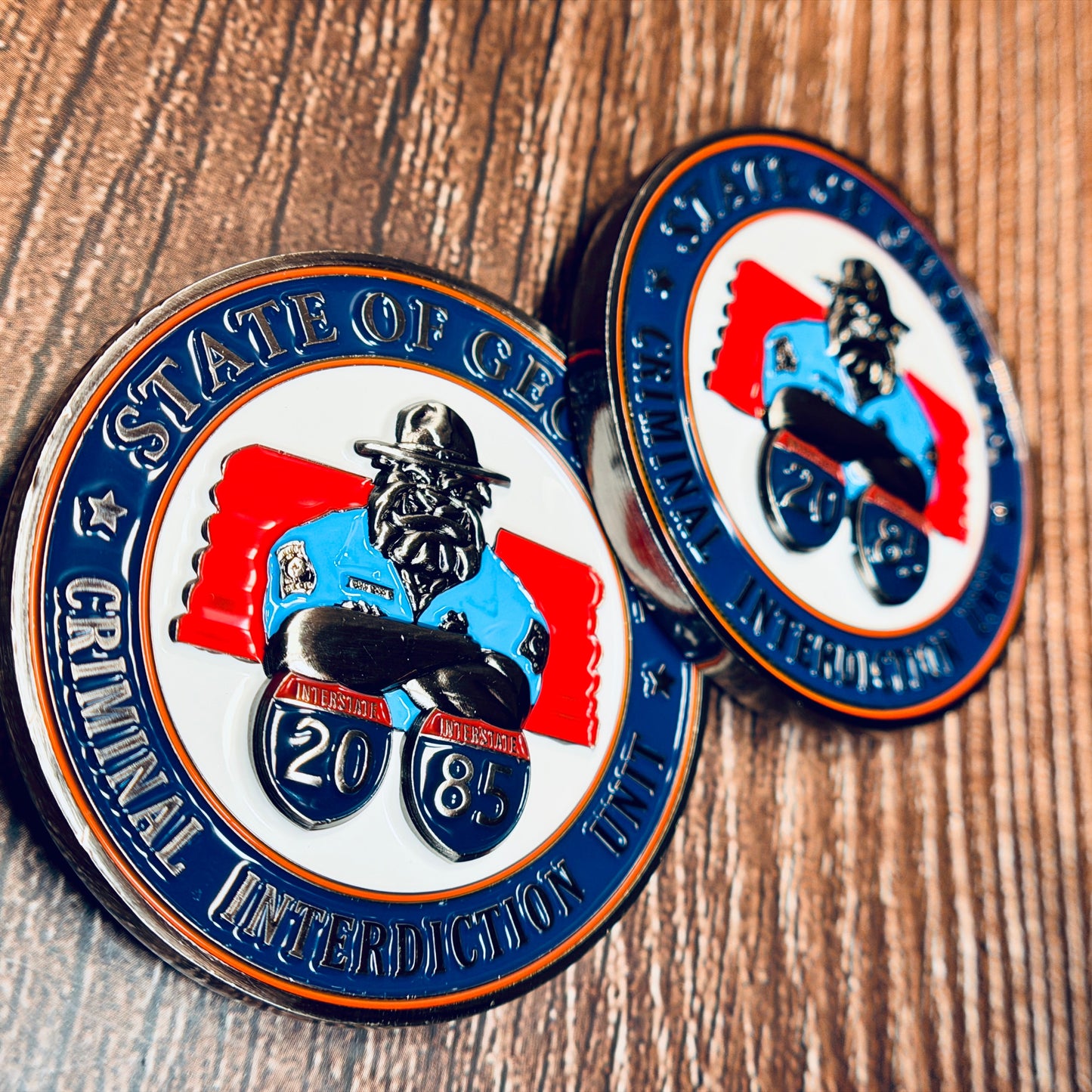 2025 GA DPS Criminal Interdiction Unit (CIU) Challenge Coin