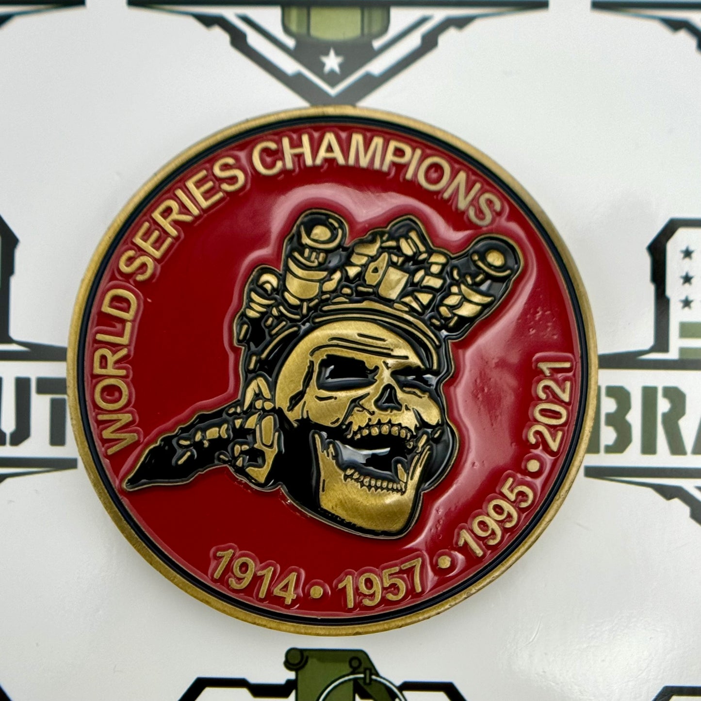 Cobb County PD Atlanta Braves Challenge Coin