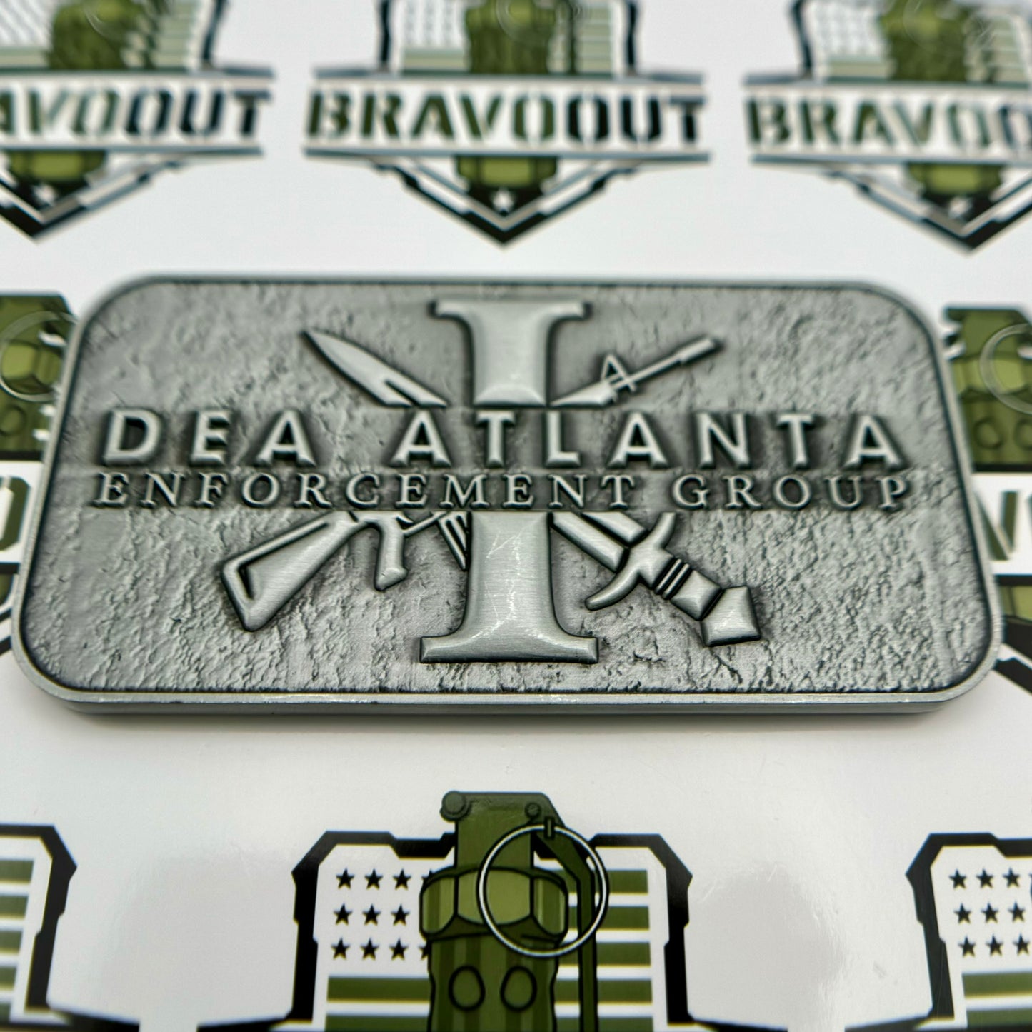 Drug Enforcement Administration (DEA), Atlanta Field Division, Enforcement Group 1, Challenge Coin