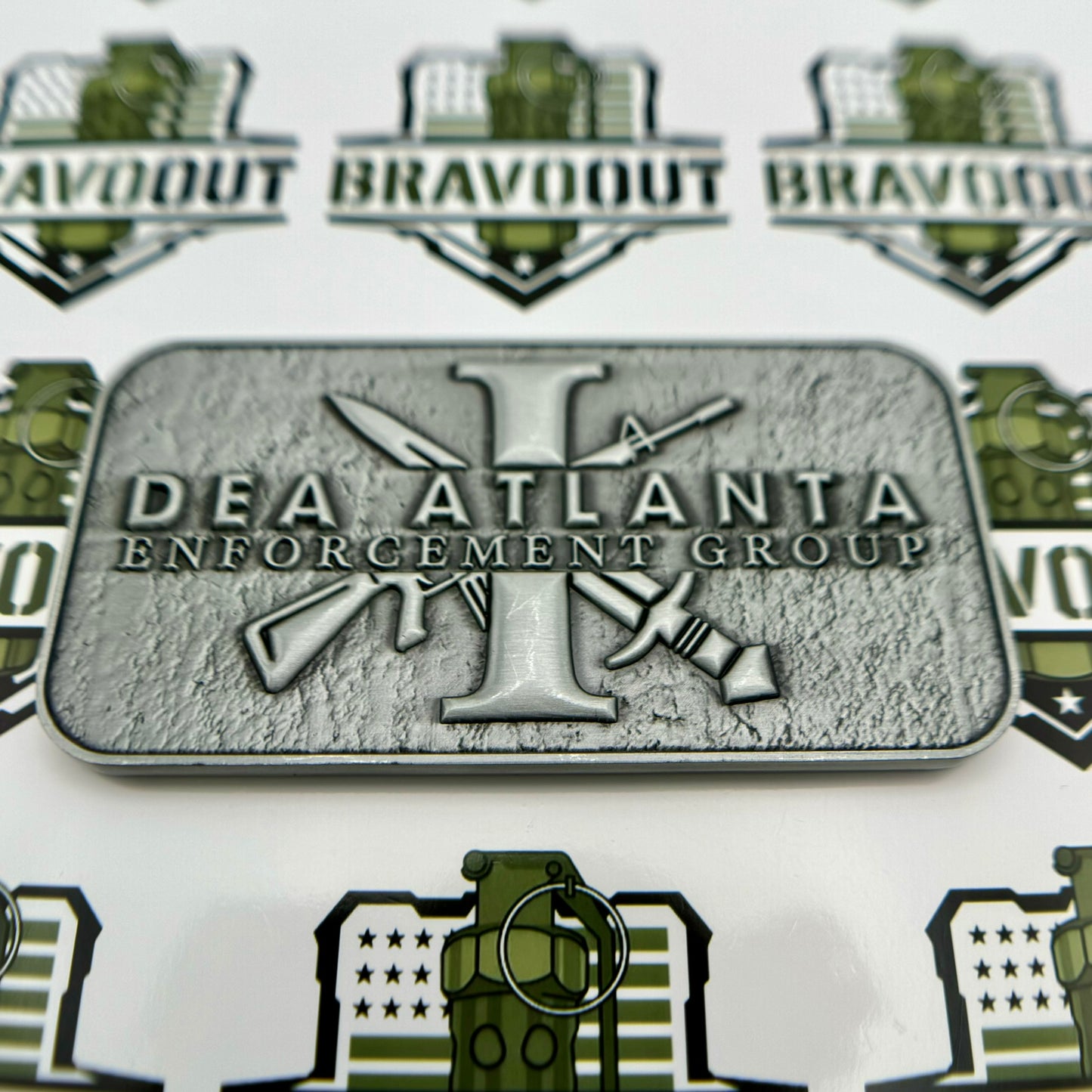 Drug Enforcement Administration (DEA), Atlanta Field Division, Enforcement Group 1, Challenge Coin