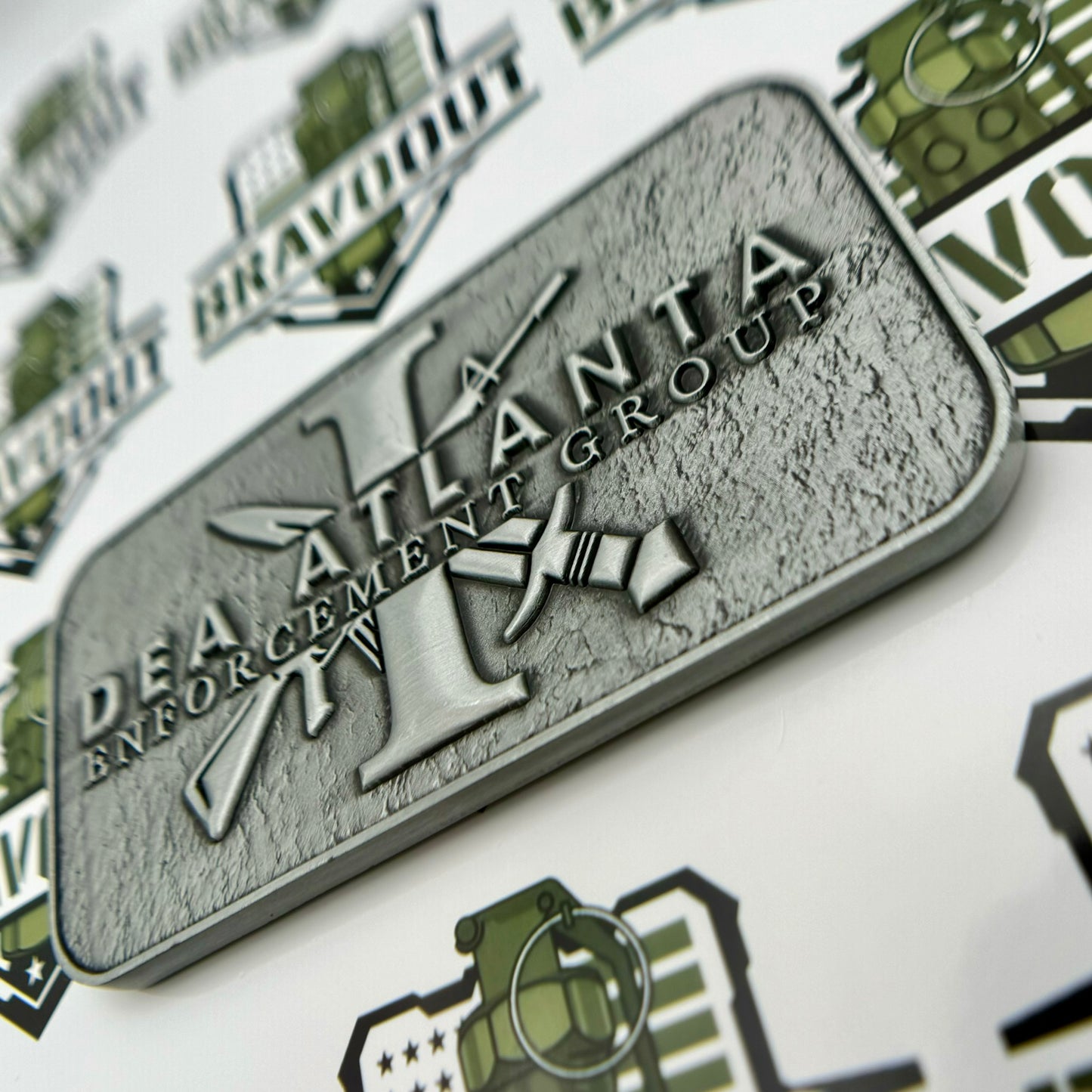 Drug Enforcement Administration (DEA), Atlanta Field Division, Enforcement Group 1, Challenge Coin