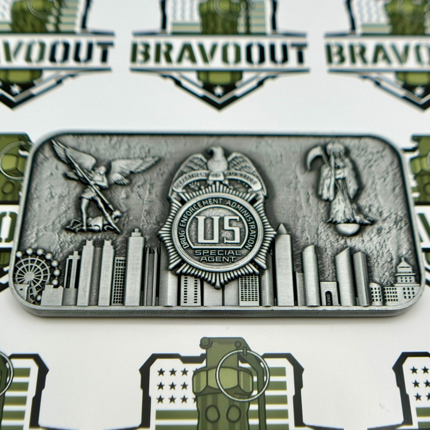 Drug Enforcement Administration (DEA), Atlanta Field Division, Enforcement Group 1, Challenge Coin