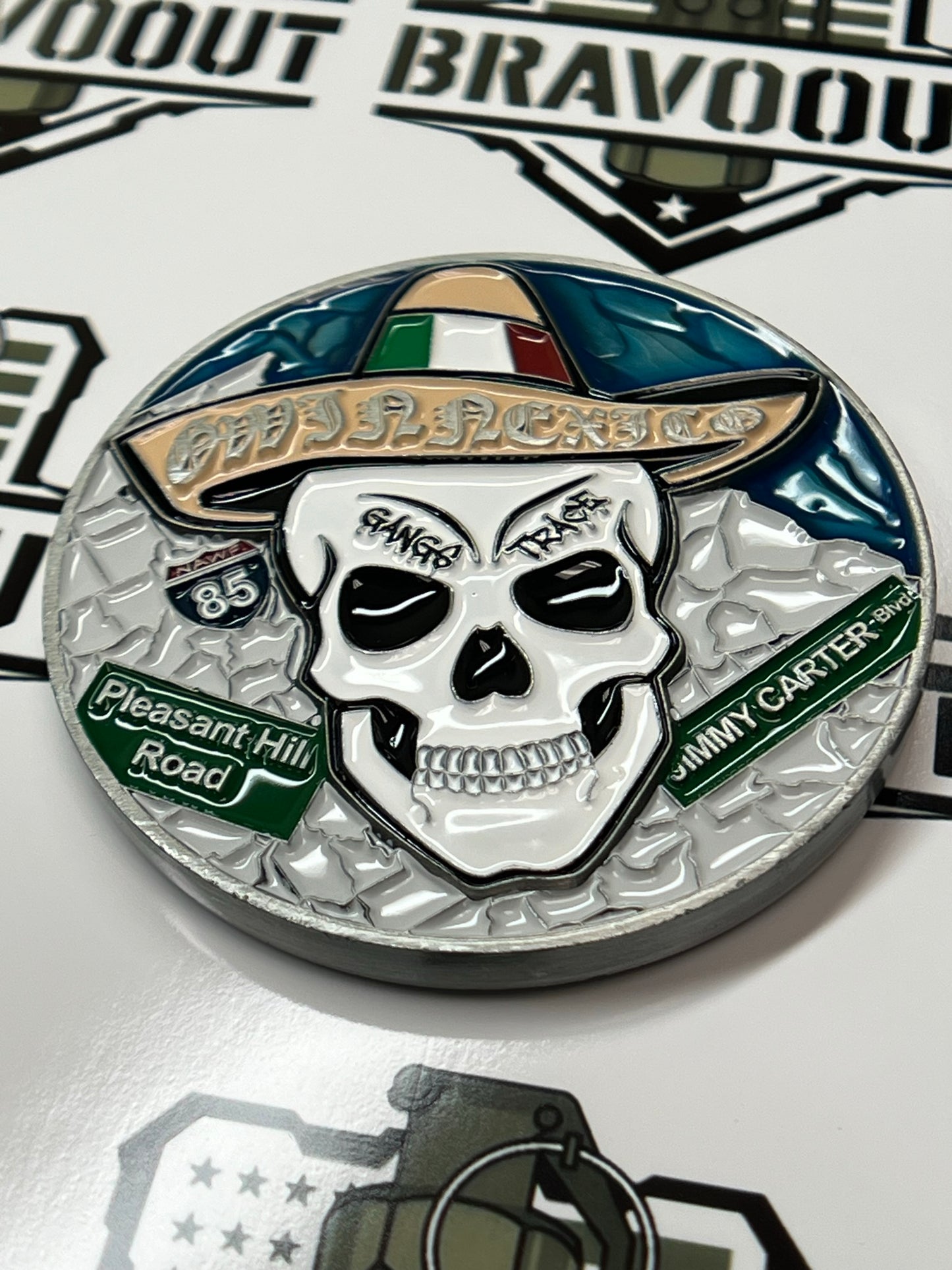 Gwinnexico - Gwinnett County Gangs/Trace Jump Out Boys Challenge Coin