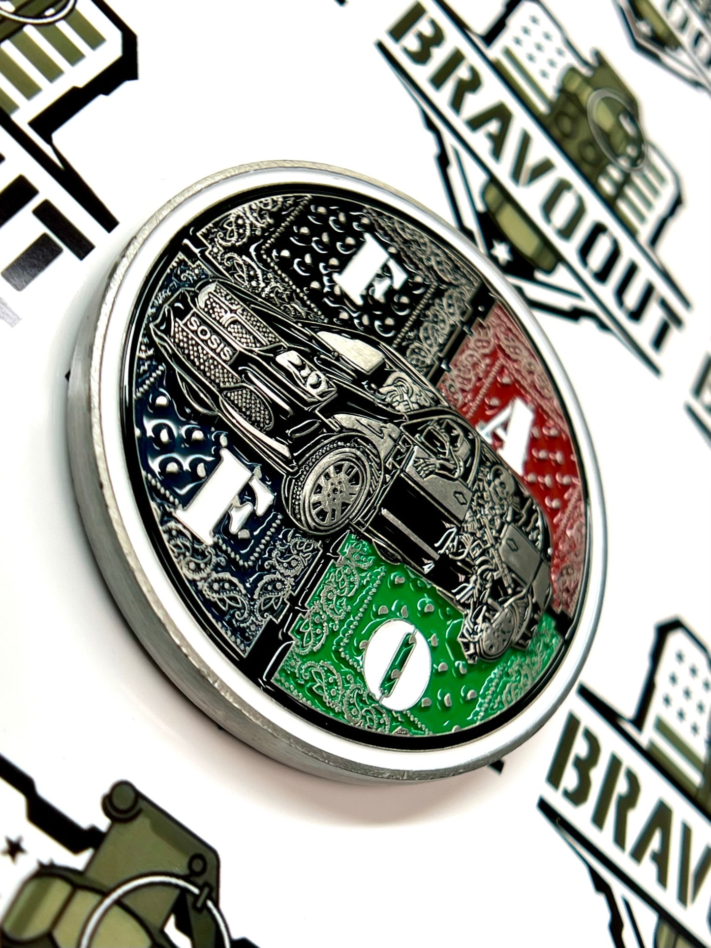 Gwinnexico - Gwinnett County Gangs/Trace Jump Out Boys Challenge Coin