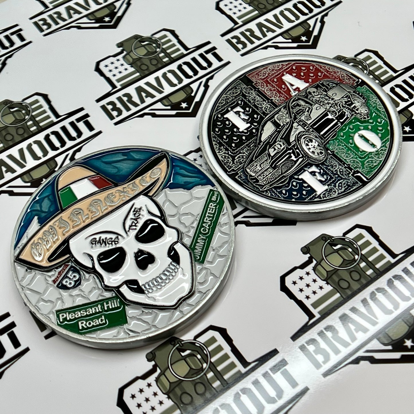 Gwinnexico - Gwinnett County Gangs/Trace Jump Out Boys Challenge Coin
