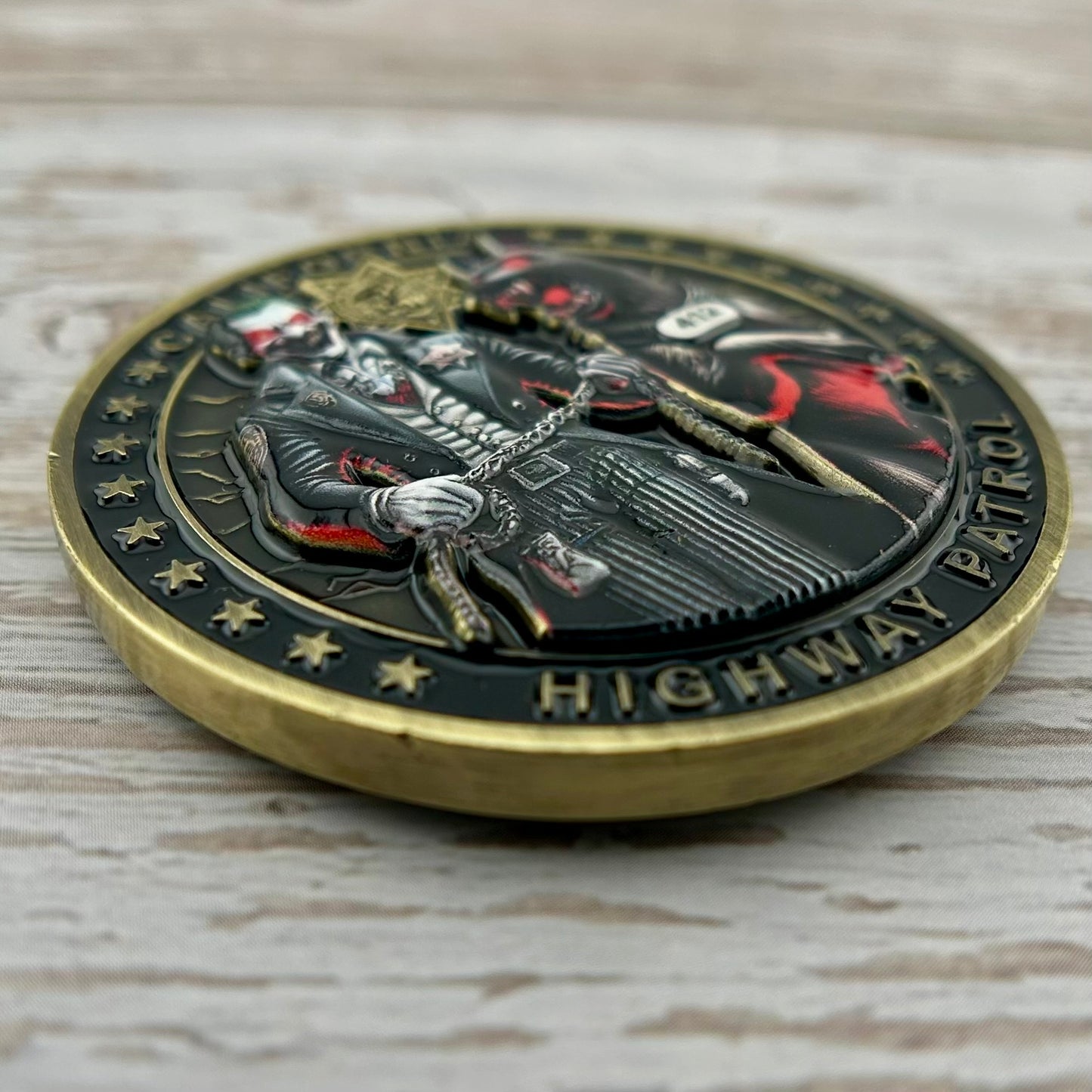 California Highway Patrol (CHP) Central Division K-9 Unit Challenge Coin