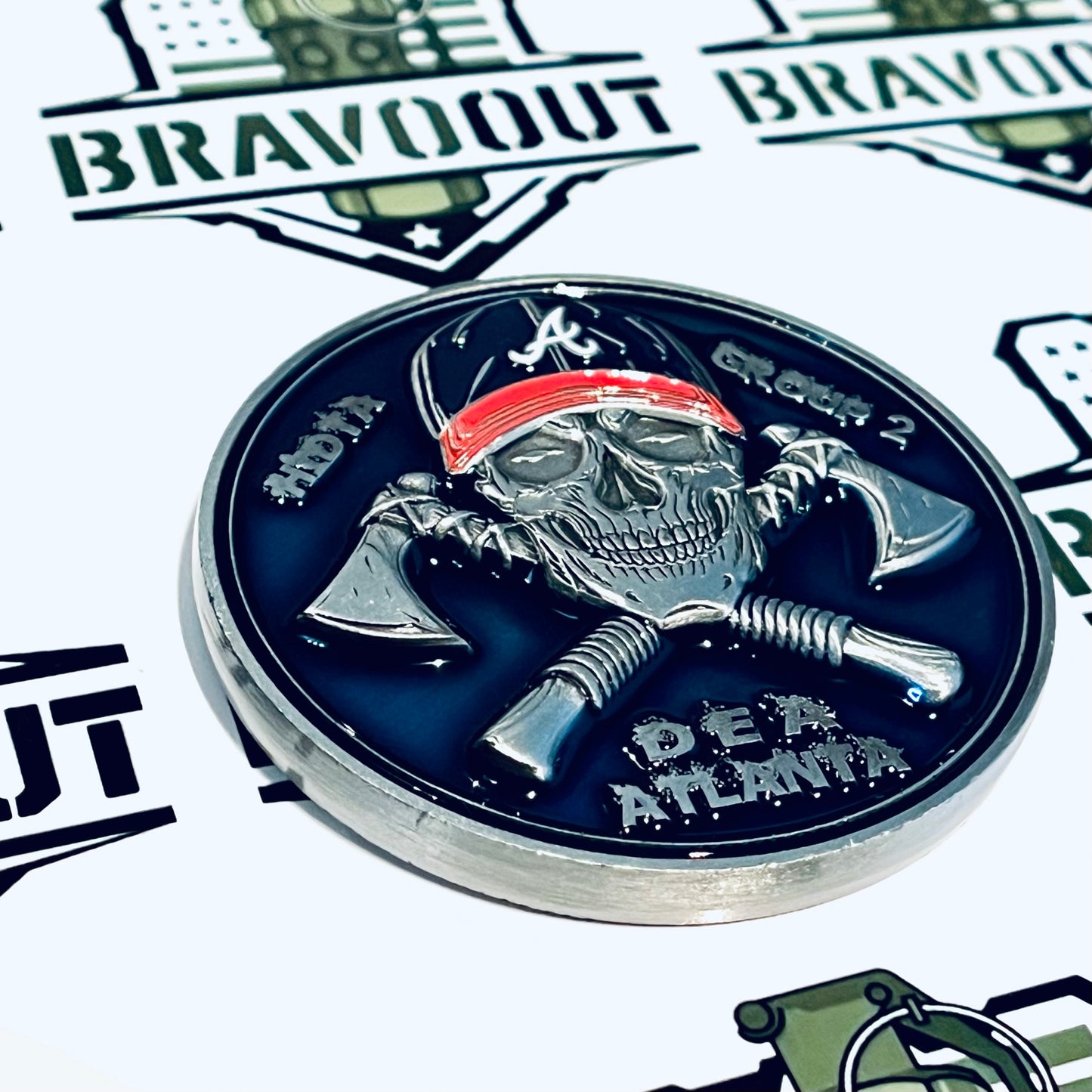 Atlanta-Carolinas High Intensity Drug Trafficking Area (HIDTA), Drug Enforcement Administration (DEA), Atlanta Field Division, HIDTA Group 2 Challenge Coin