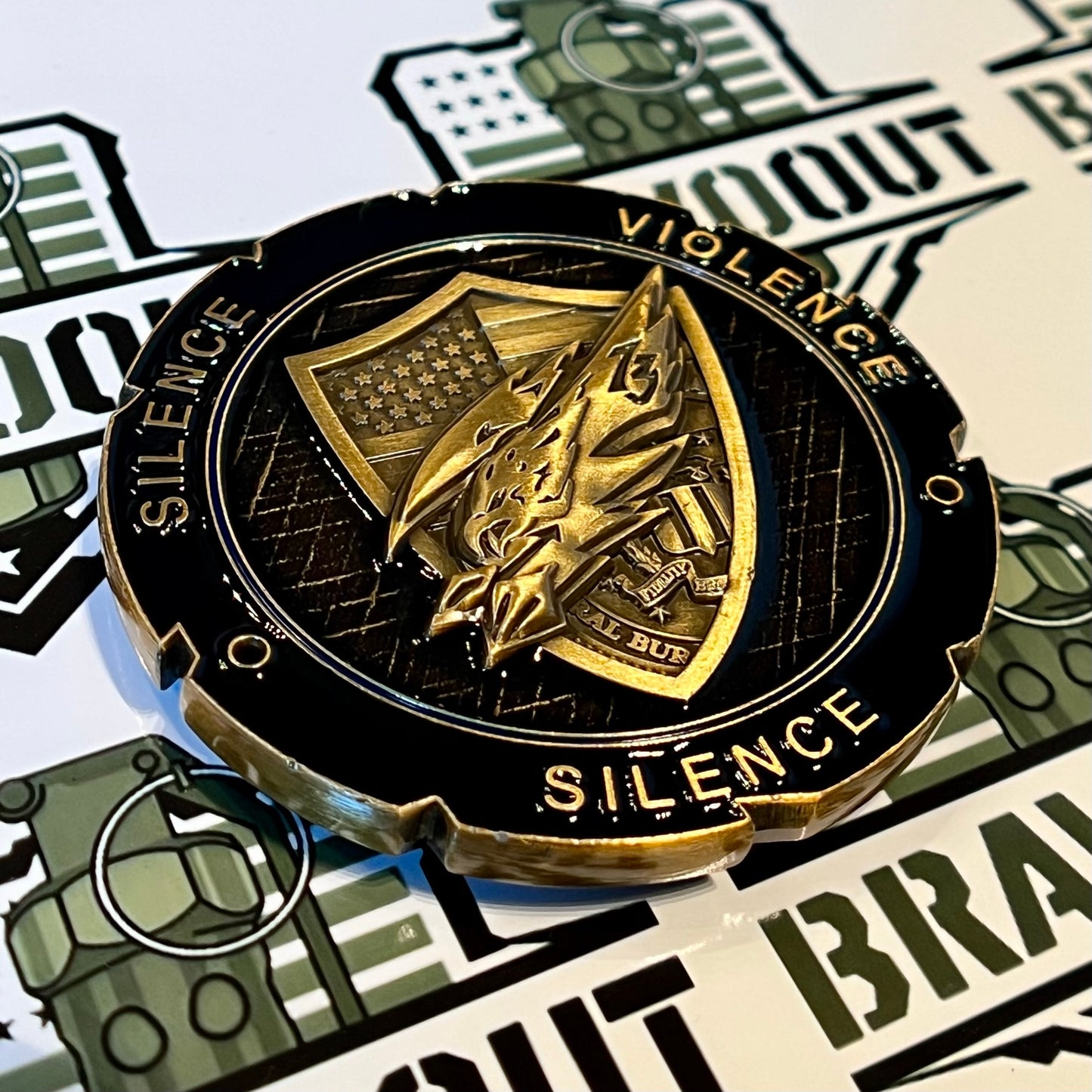 Federal Bureau of Investigation (FBI), South Carolina, Columbia Division, Special Weapons and Tactics Team (SWAT) Challenge Coin