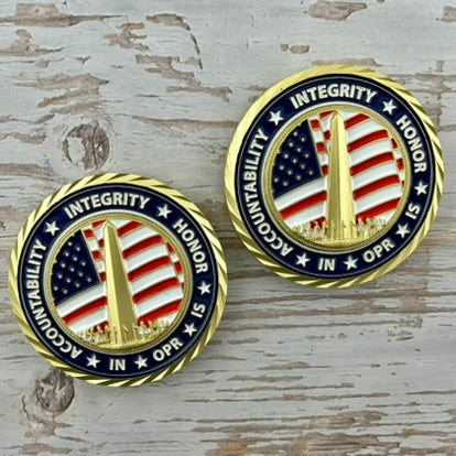 Drug Enforcement Administration (DEA), Headquarters (HQ), Inspection Division Challenge Coin