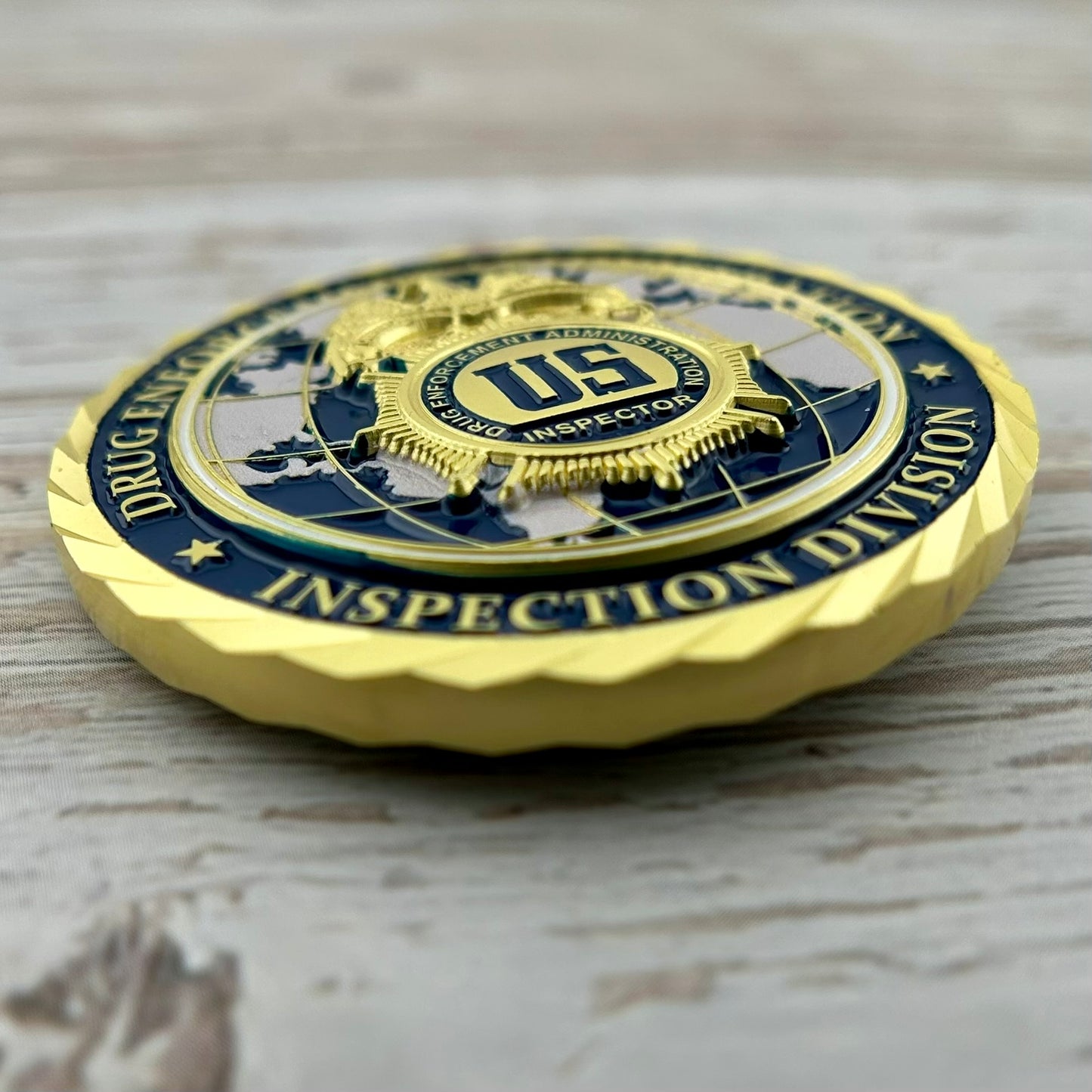 Drug Enforcement Administration (DEA), Headquarters (HQ), Inspection Division Challenge Coin
