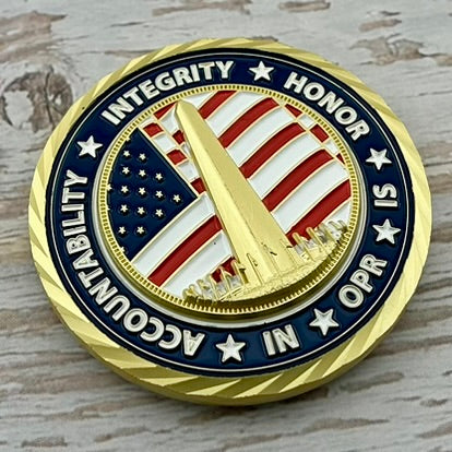 Drug Enforcement Administration (DEA), Headquarters (HQ), Inspection Division Challenge Coin