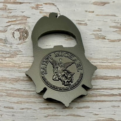 DEA Special Agent Badge/St. Michael Bottle Opener Challenge Coin (2 Variants)