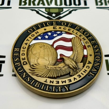 Drug Enforcement Administration (DEA), Headquarters (HQ), Office of Professional Responsibility Challenge Coin