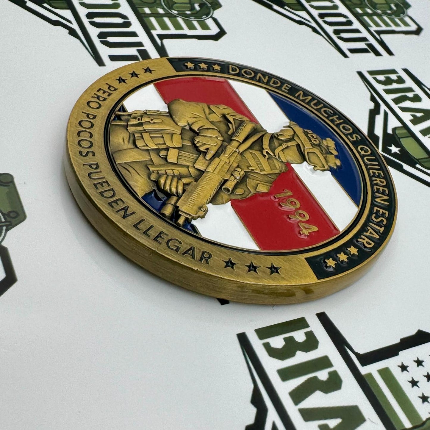 Policia Control de Drogas (Drug Control Police), Costa Rica - Challenge Coin