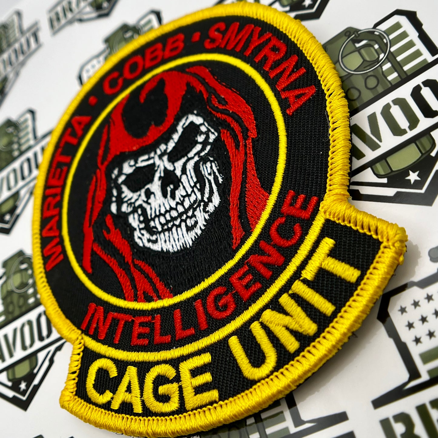 Cobb Anti-Gang Enforcement (CAGE) Embroidered Patch