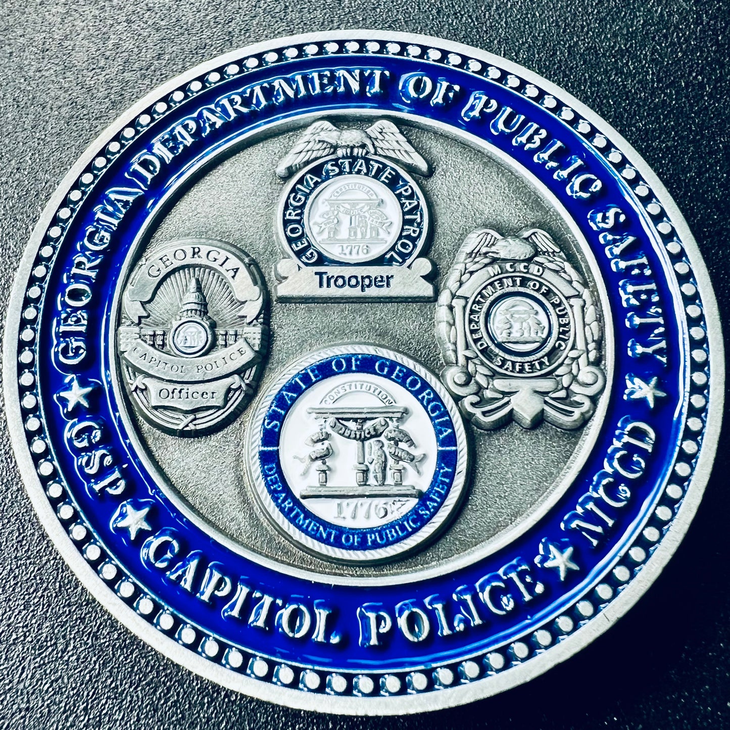 Georgia Department of Public Safety Crisis Negotiator Challenge Coin