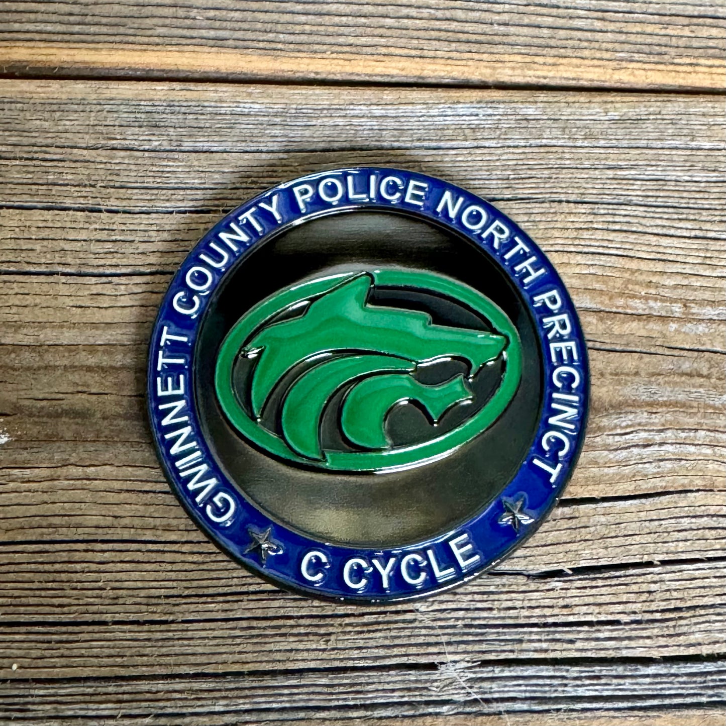 Gwinnett County PD - North Precinct C Shift (Cycle) Challenge Coin