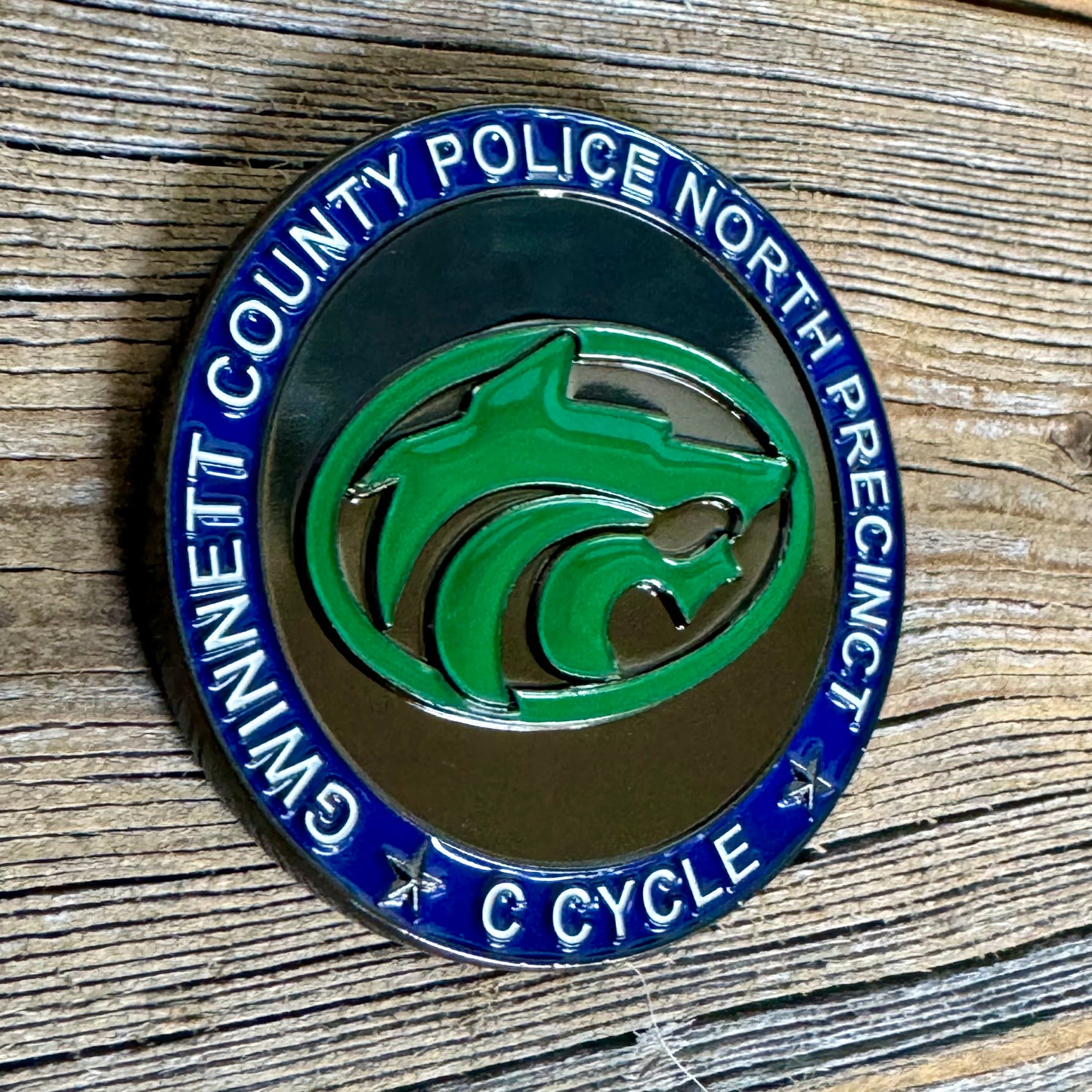 Gwinnett County PD - North Precinct C Shift (Cycle) Challenge Coin