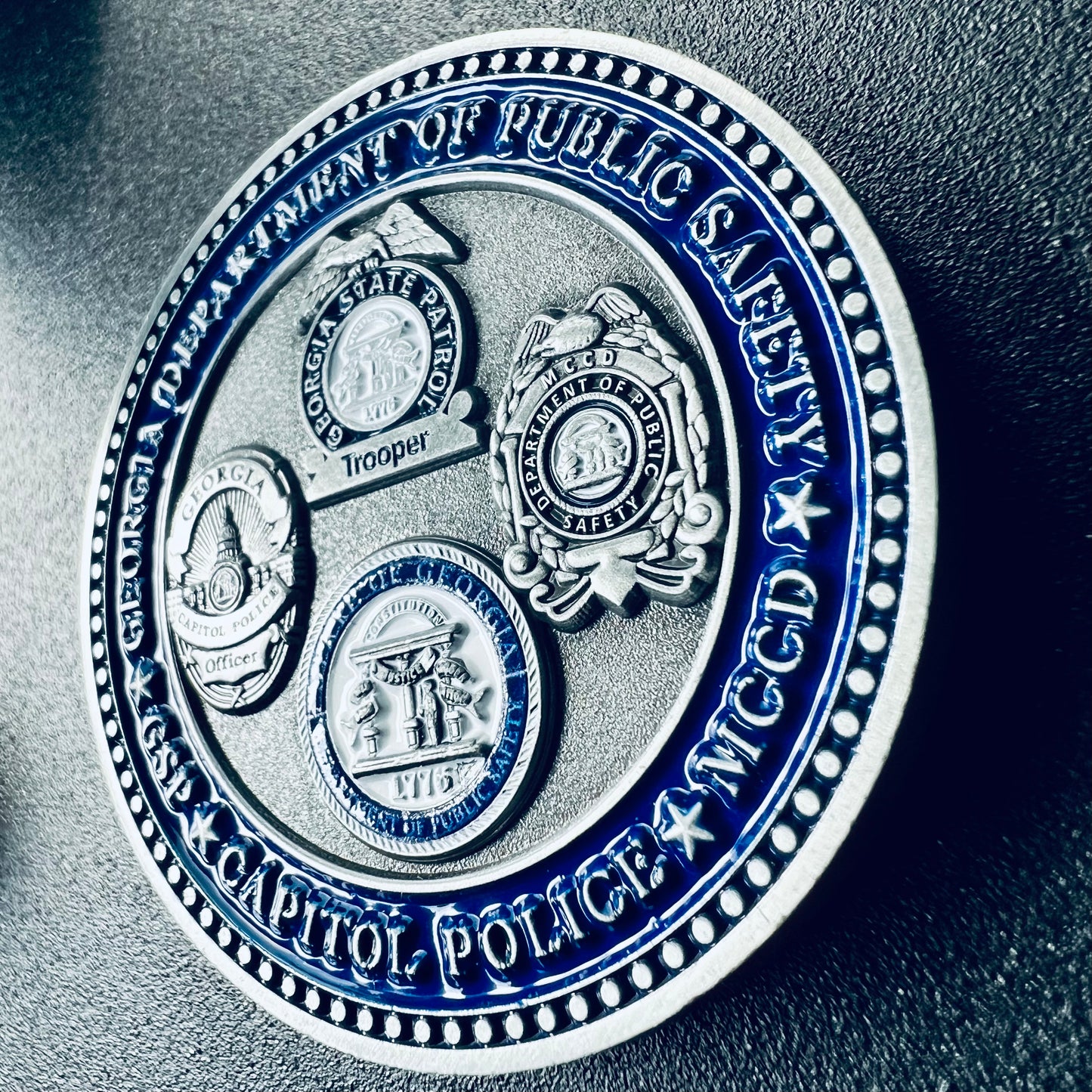 Georgia Department of Public Safety Crisis Negotiator Challenge Coin