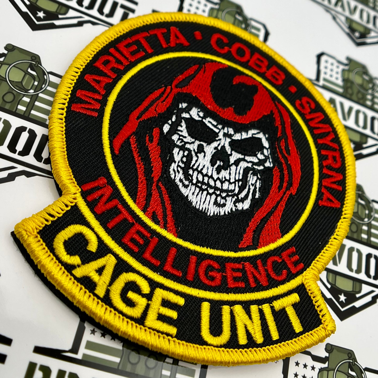 Cobb Anti-Gang Enforcement (CAGE) Embroidered Patch