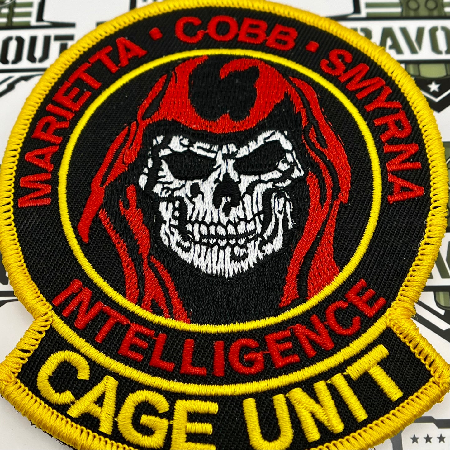 Cobb Anti-Gang Enforcement (CAGE) Embroidered Patch