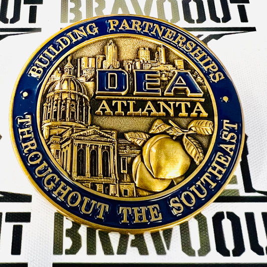 Drug Enforcement Administration (DEA), Atlanta Field Division, Challenge Coin