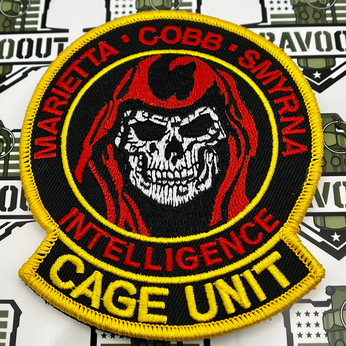 Cobb Anti-Gang Enforcement (CAGE) Embroidered Patch