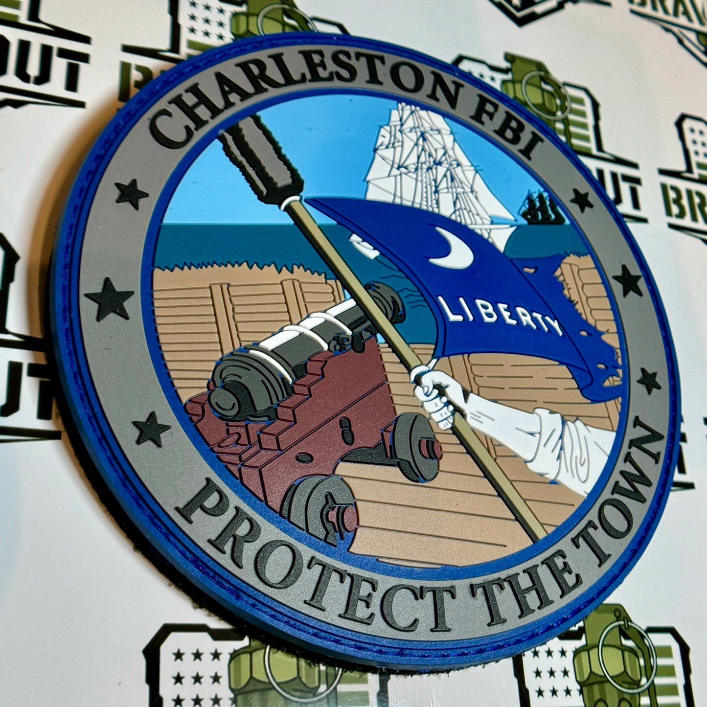 Federal Bureau of Investigation (FBI), South Carolina, Charleston - Protect the Town PVC Patch