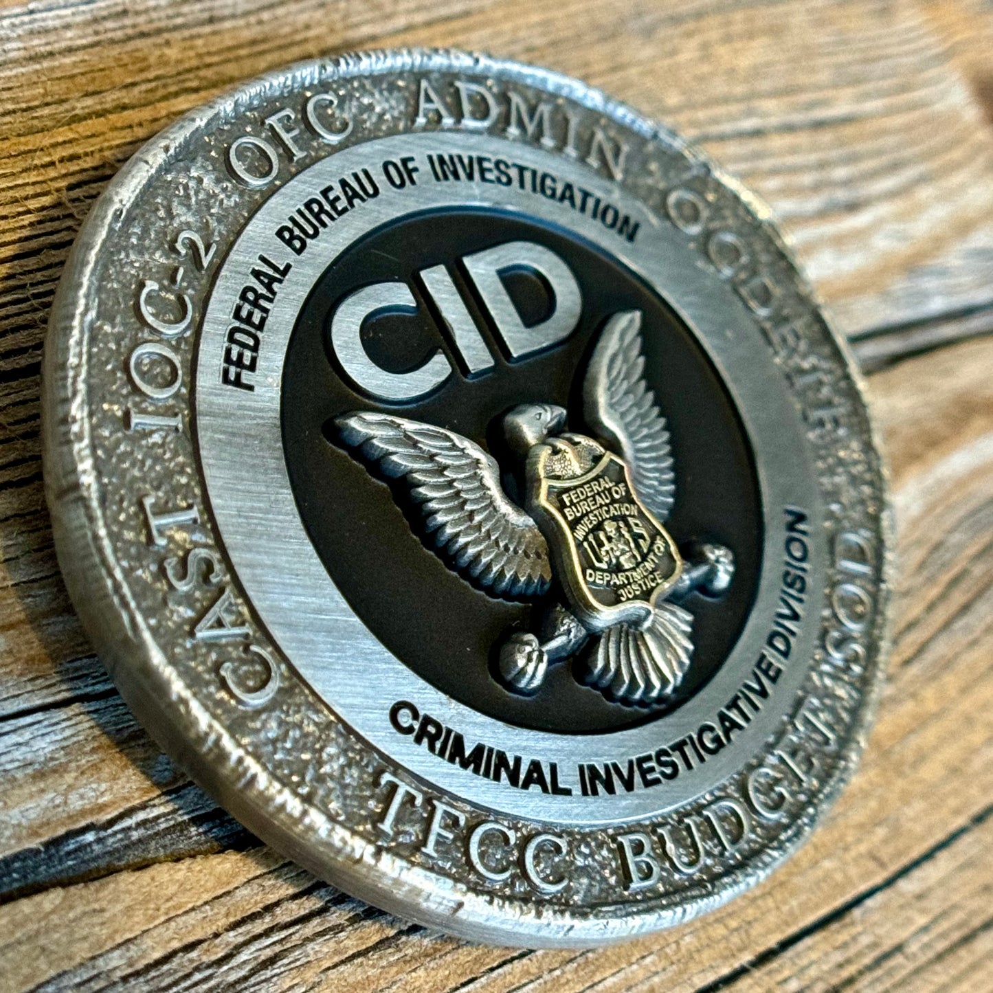 Federal Bureau of Investigation (FBI), Headquarters - Operational Support Section Challenge Coin Set
