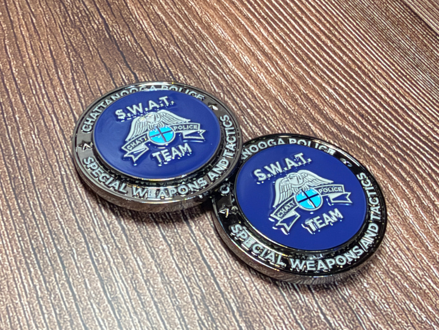 Chattanooga Tennessee Police Department - SWAT - Challenge Coin