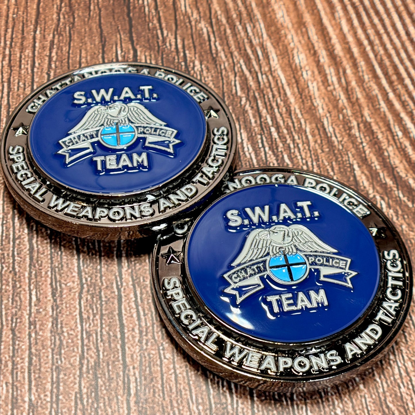 Chattanooga Tennessee Police Department - SWAT - Challenge Coin