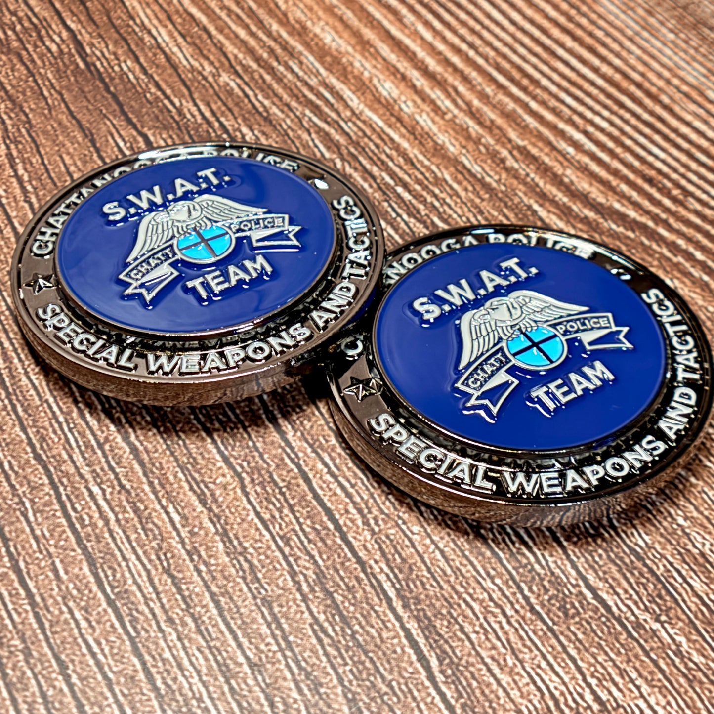Chattanooga Tennessee Police Department - SWAT - Challenge Coin