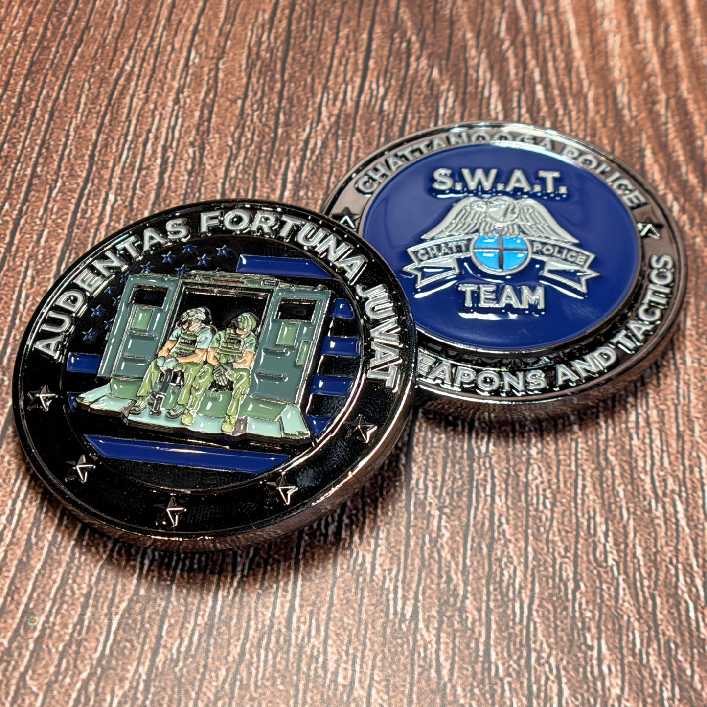 Chattanooga Tennessee Police Department - SWAT - Challenge Coin