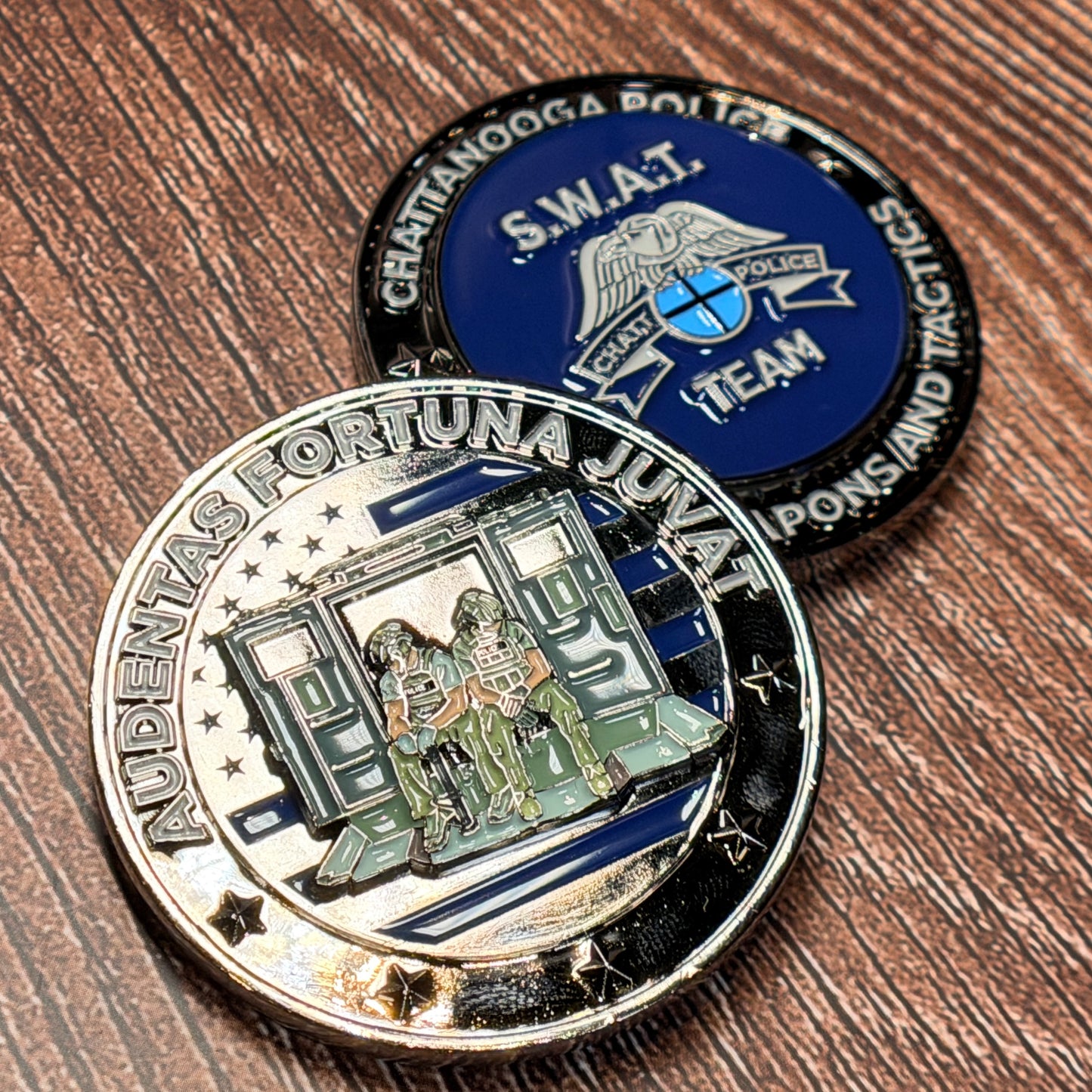 Chattanooga Tennessee Police Department - SWAT - Challenge Coin
