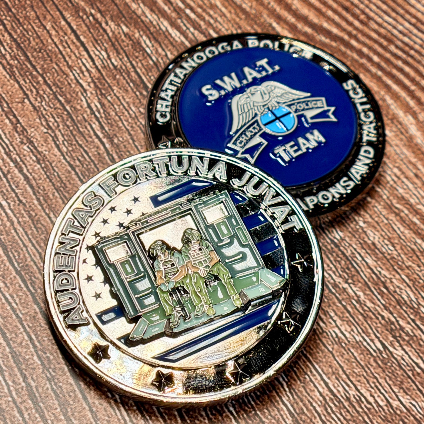 Chattanooga Tennessee Police Department - SWAT - Challenge Coin