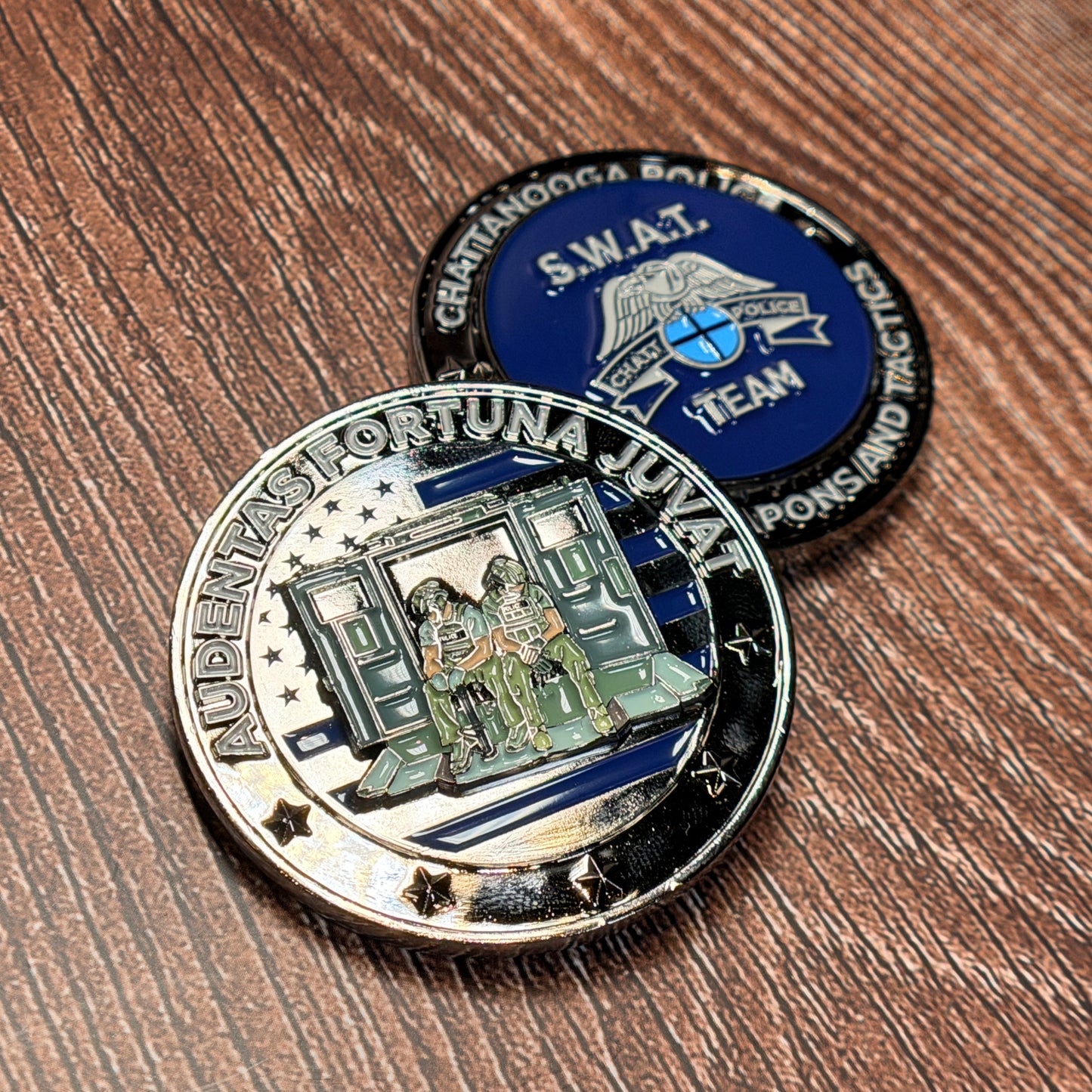Chattanooga Tennessee Police Department - SWAT - Challenge Coin